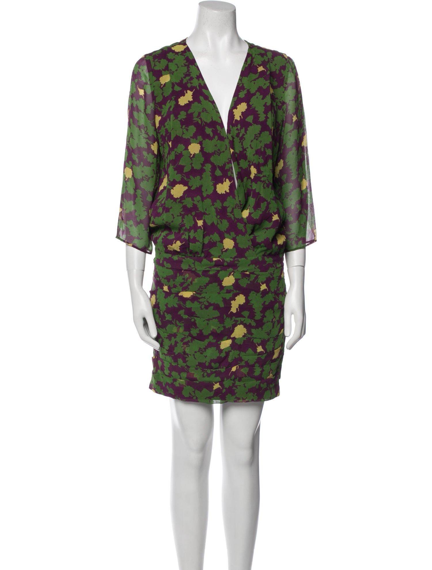 BA&SH Silk Mini Dress