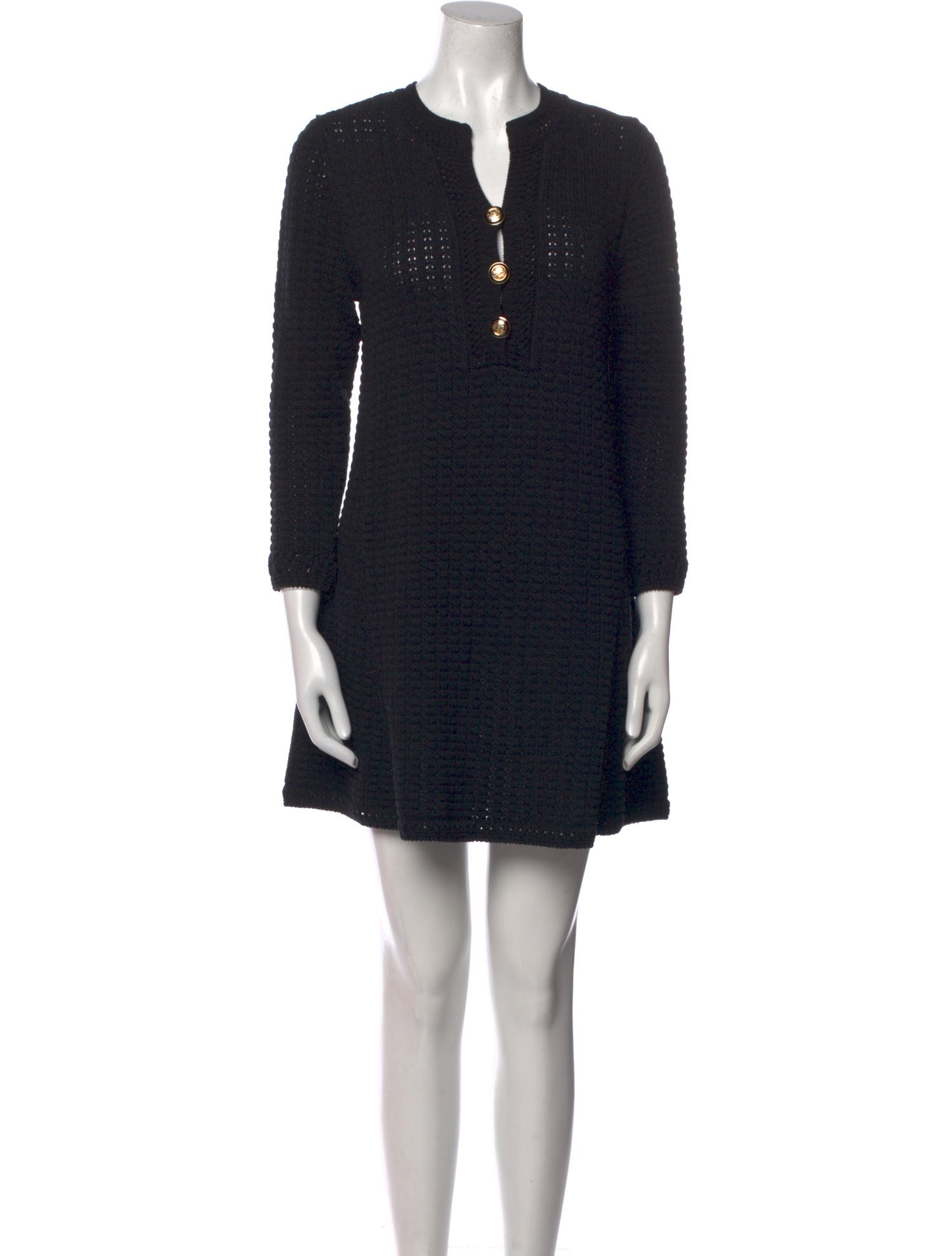 BA&SH V-Neck Mini Dress