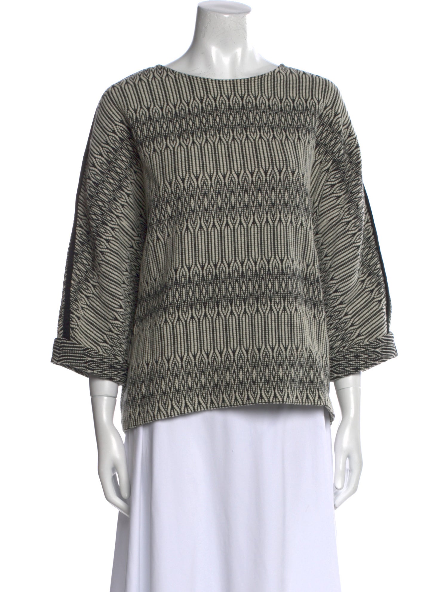 BA&SH Virgin Wool Printed Top