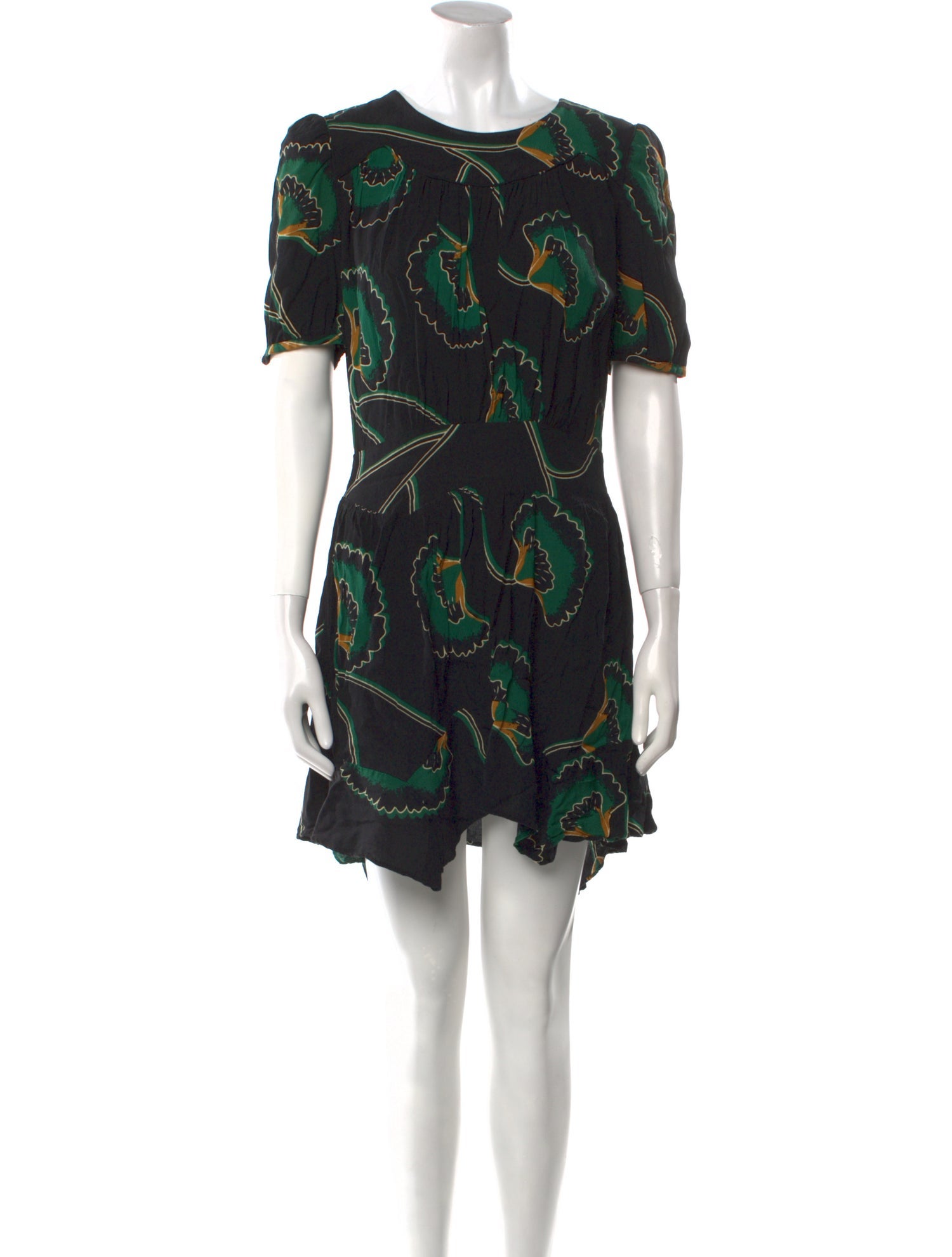BA&SH Paisley Print Mini Dress