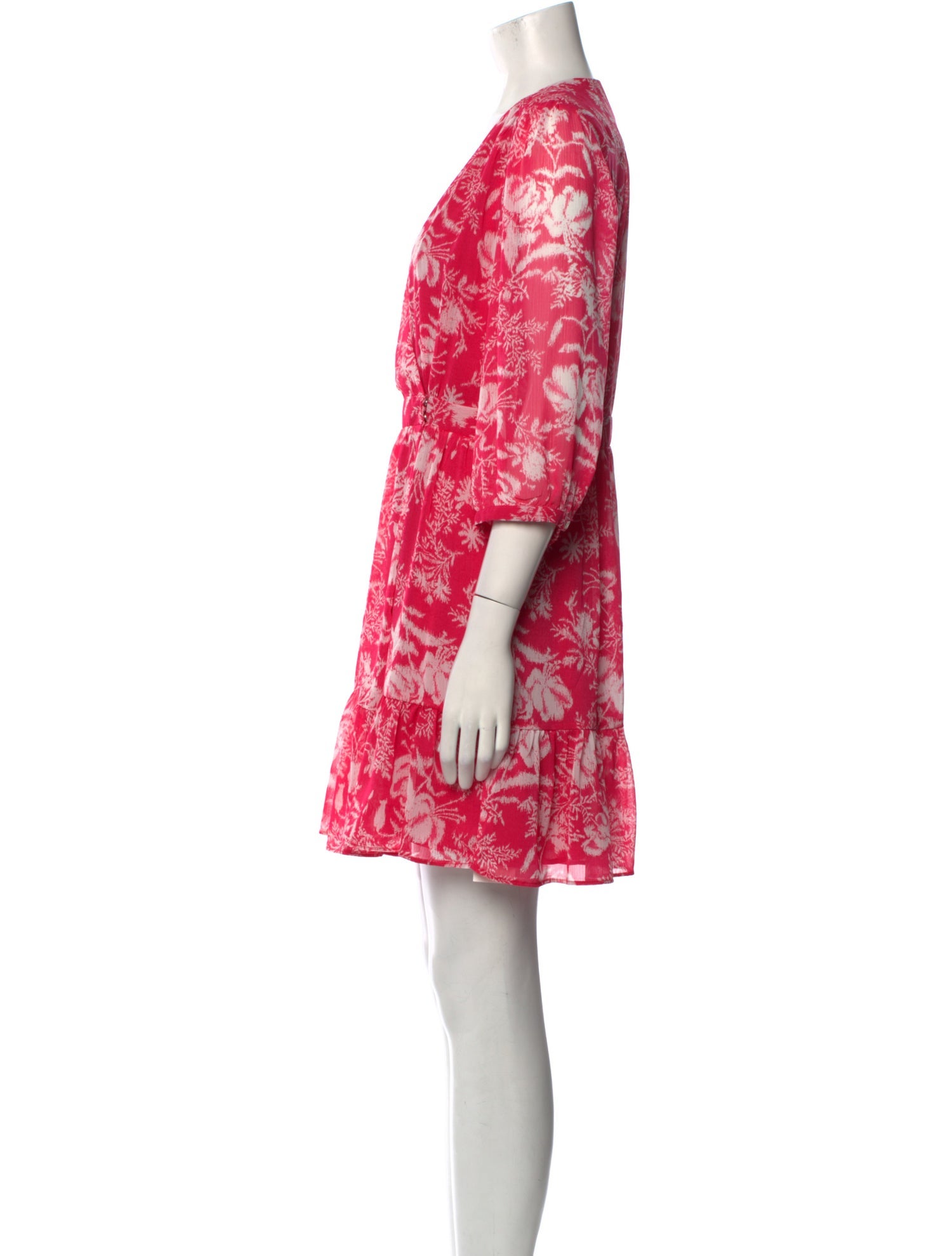 BA&SH Printed Mini Dress