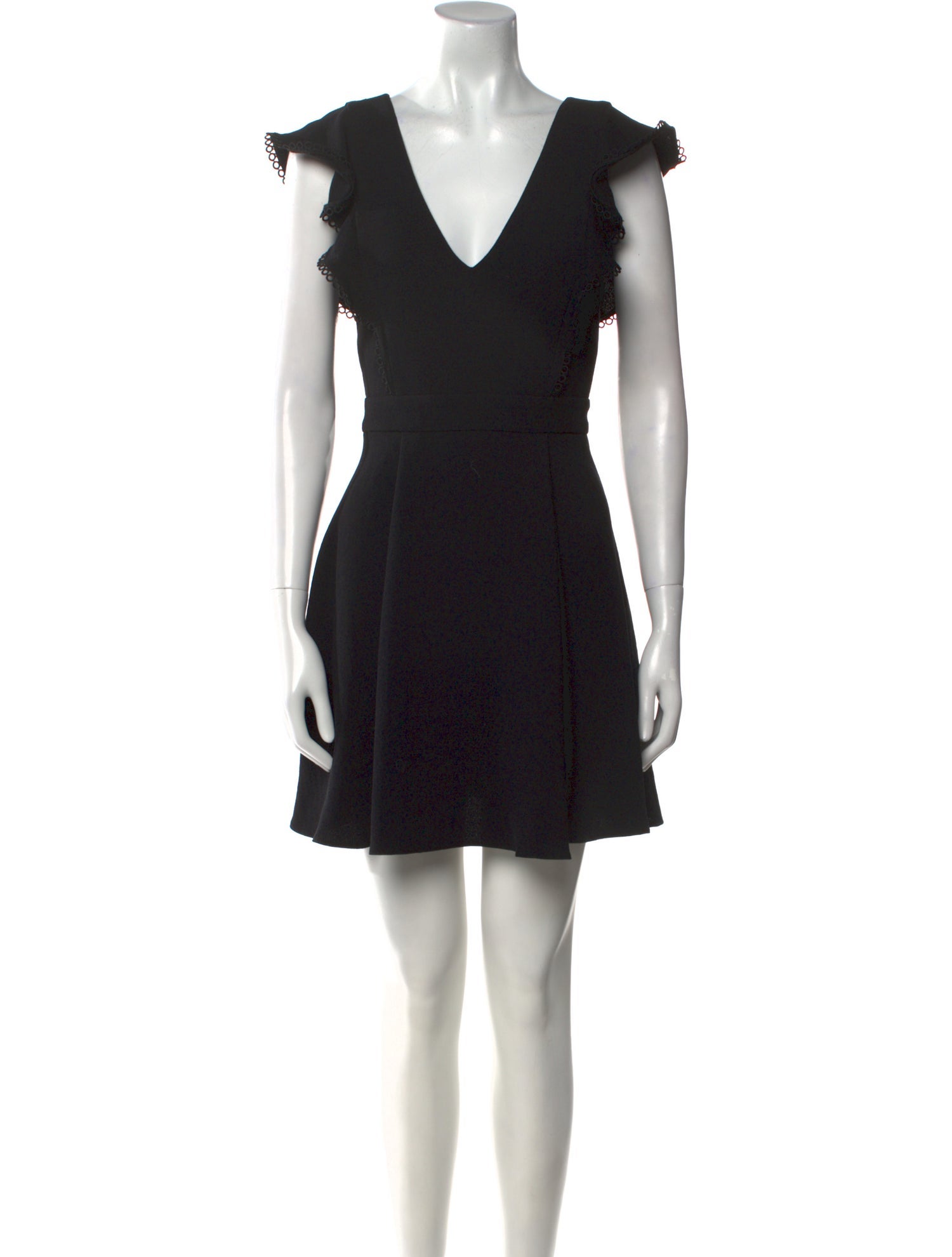 BA&SH V-Neck Mini Dress