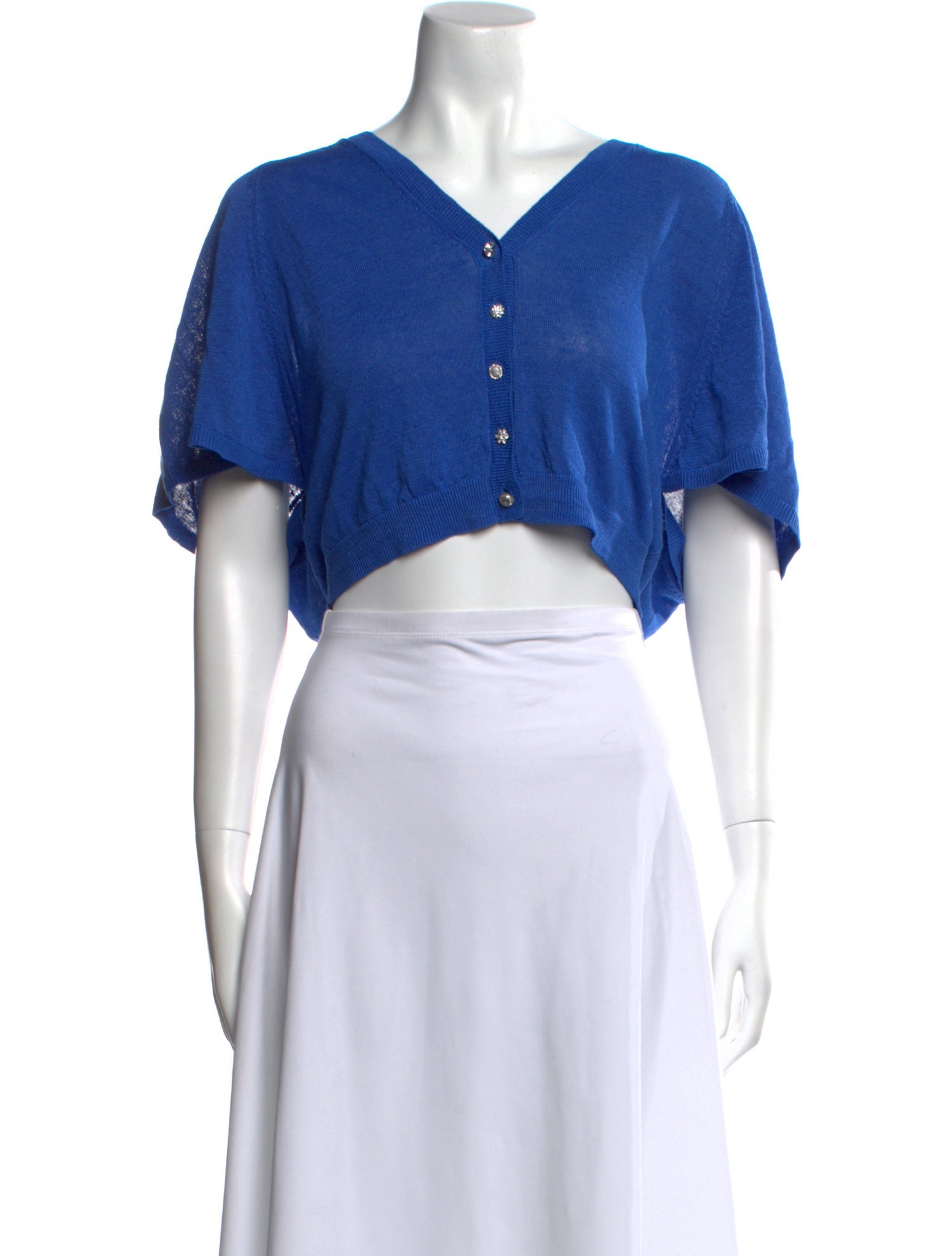 BA&SH Linen V-Neck Sweater