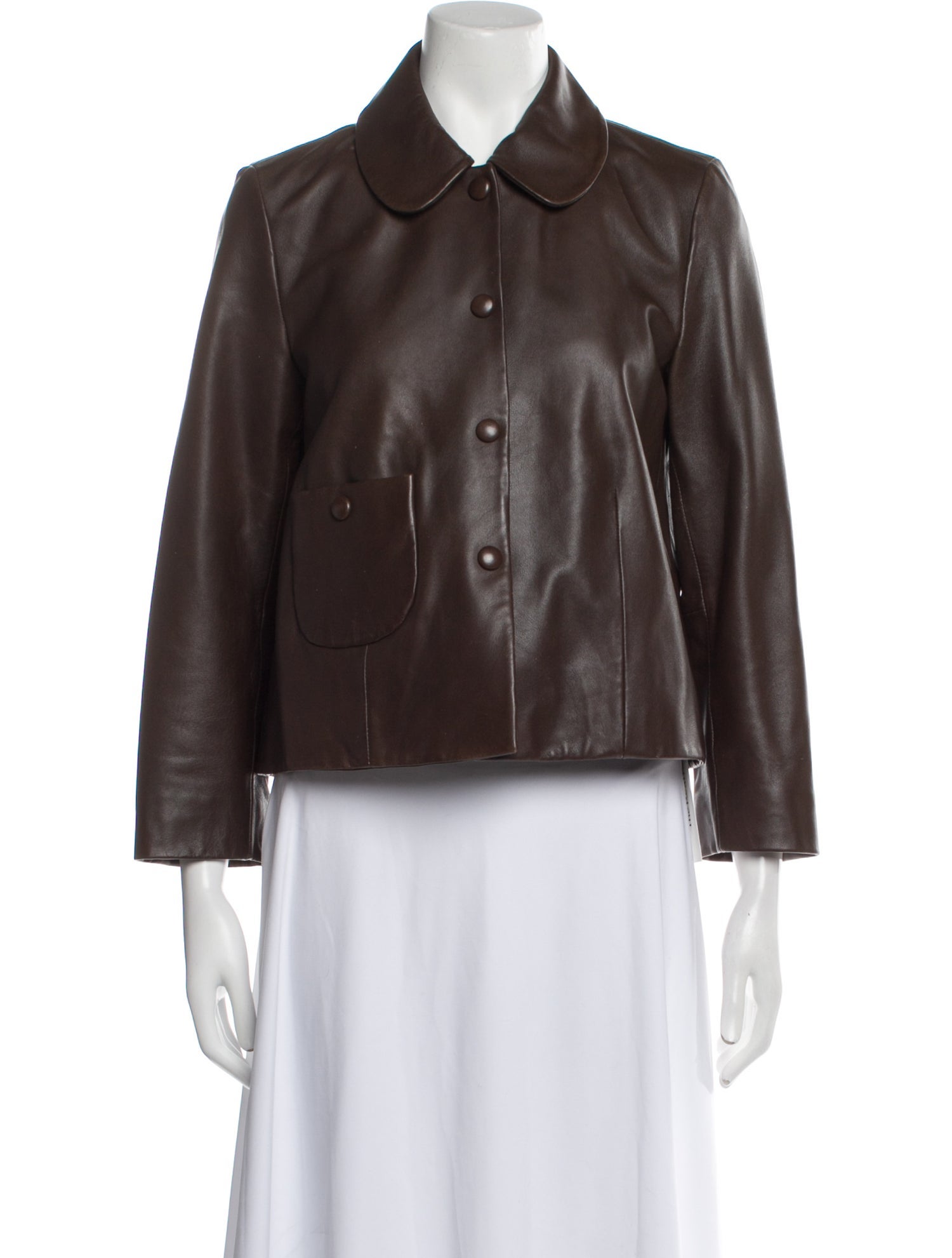 BA&SH Lamb Leather Jacket