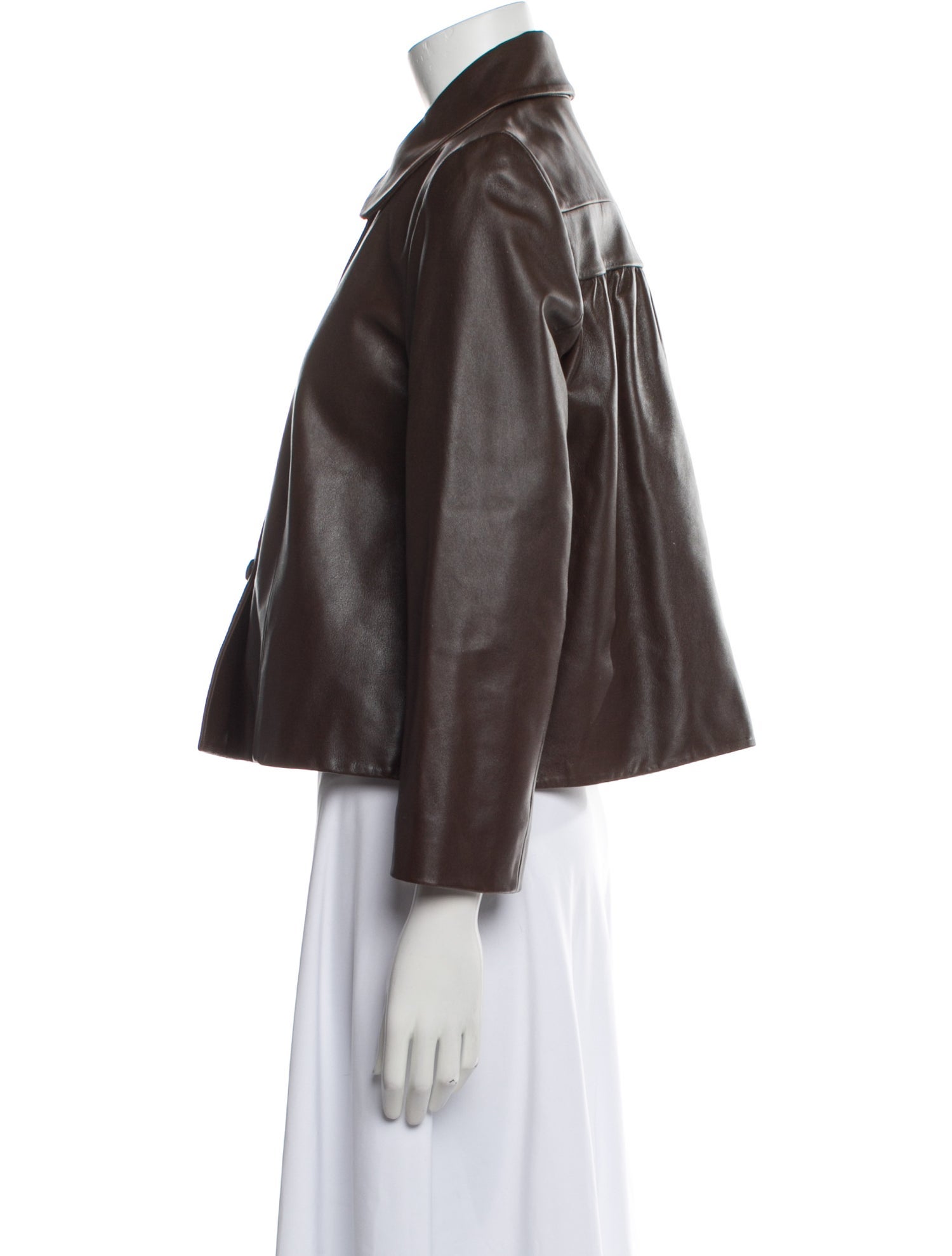 BA&SH Lamb Leather Jacket