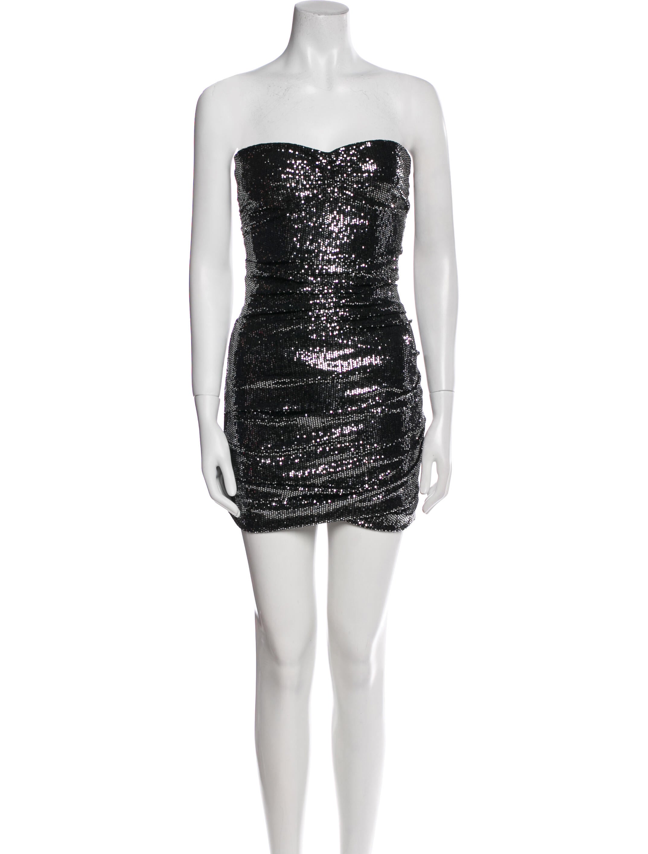 BA&SH Strapless Mini Dress