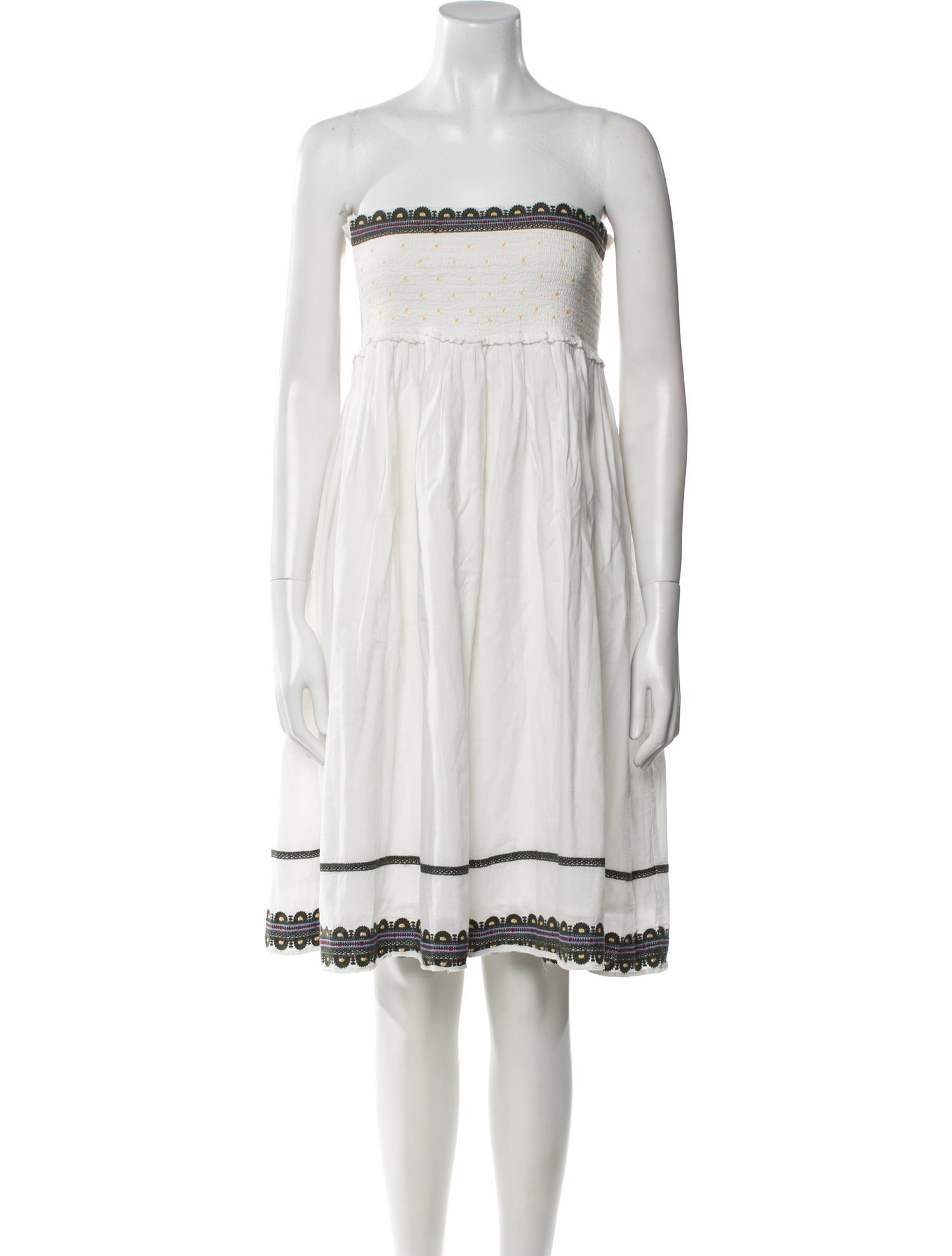 BA&SH Strapless Mini Dress