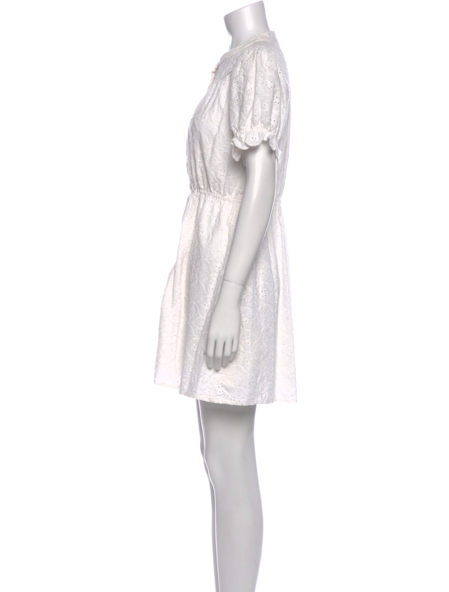 BA&SH Mock Neck Mini Dress