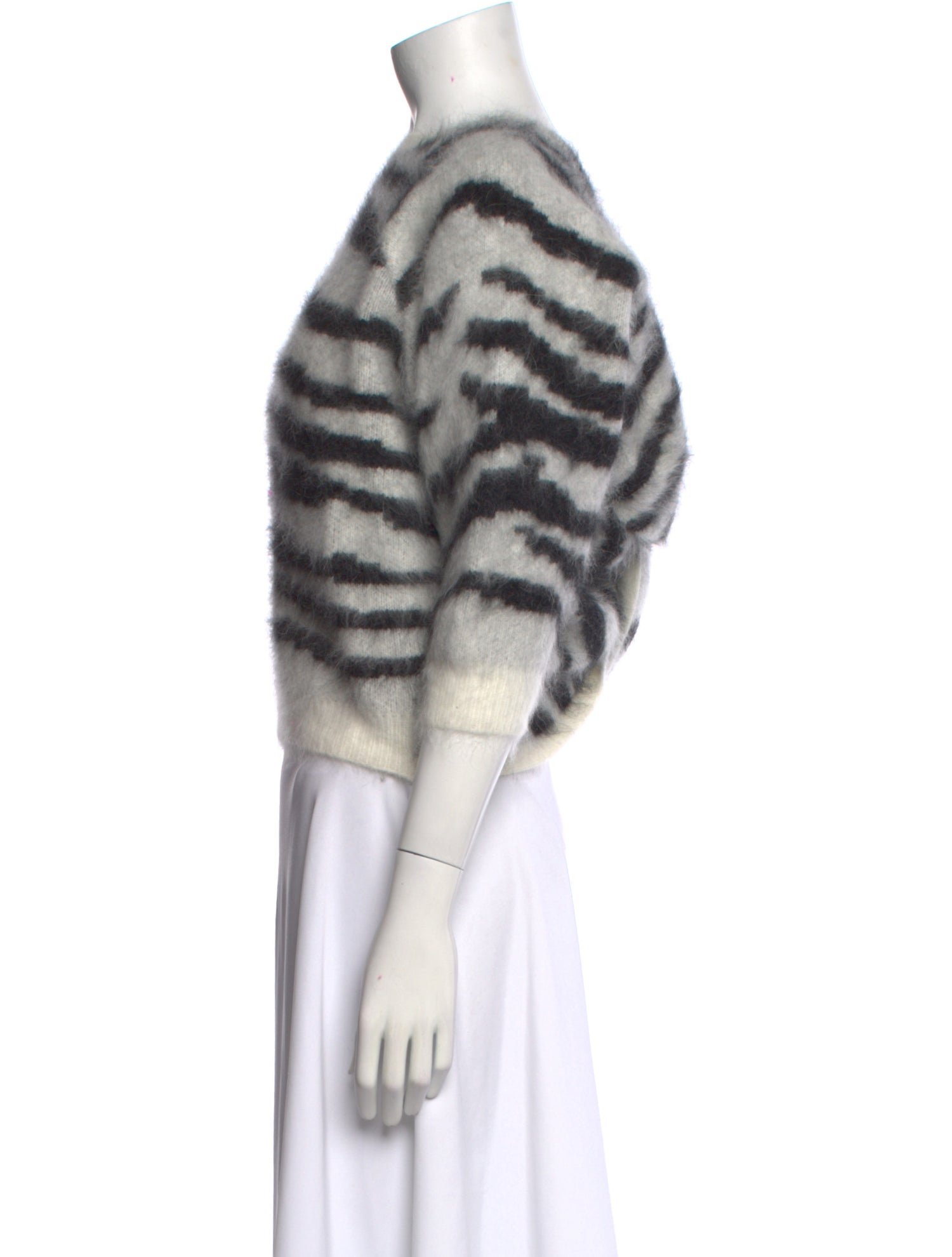 BA&SH Printed Crew Neck Sweater