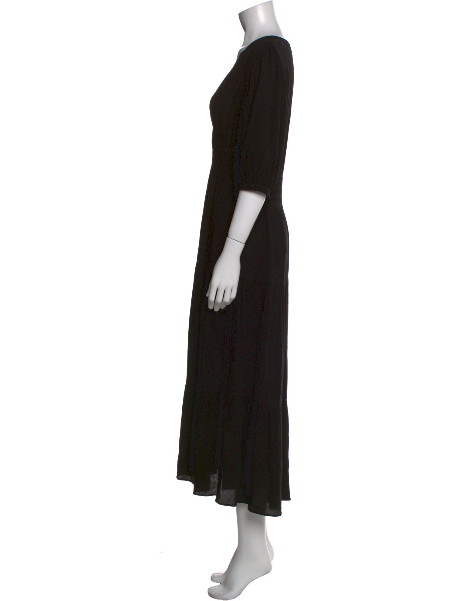 BA&SH V-Neck Long Dress