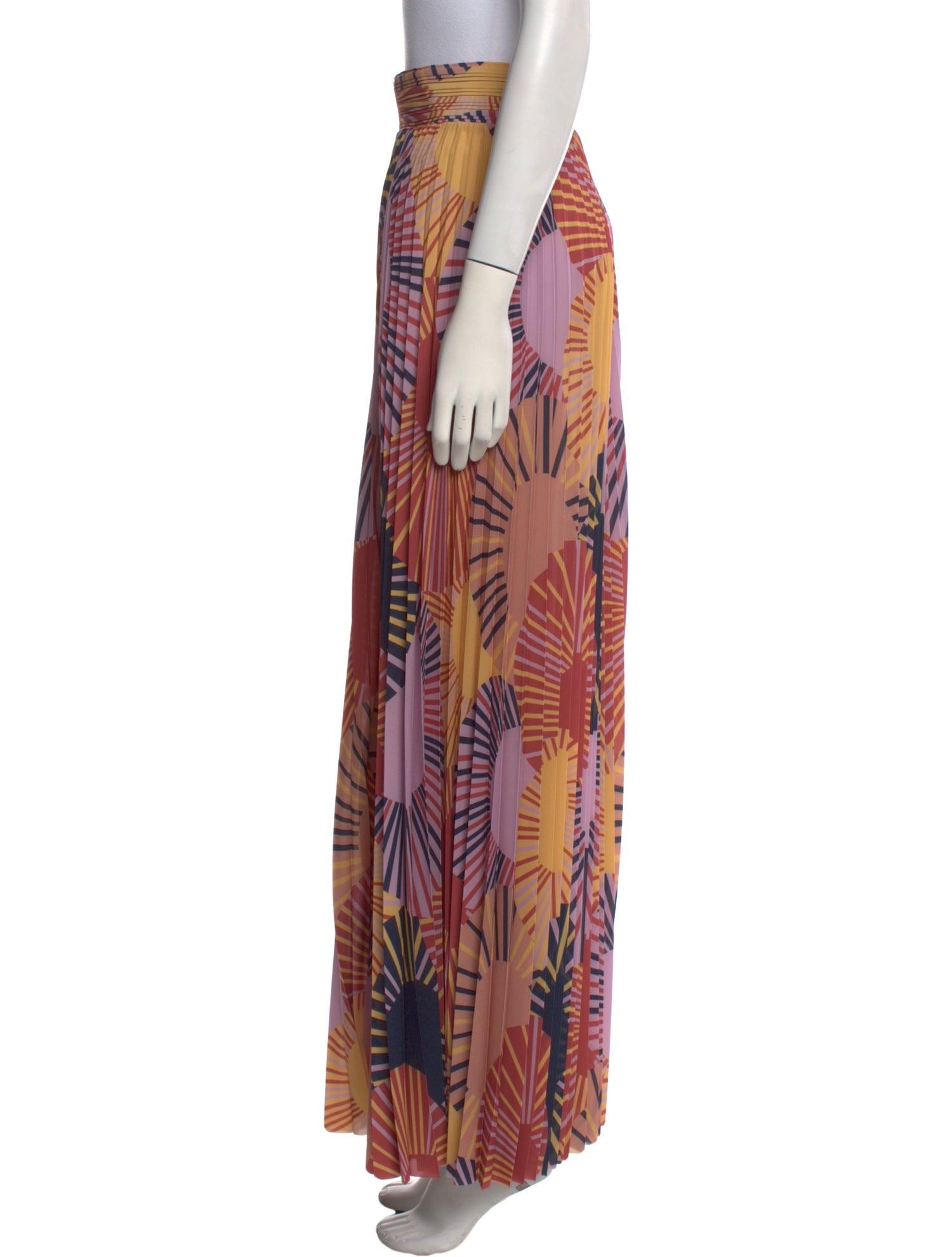 BA&SH Printed Long Skirt