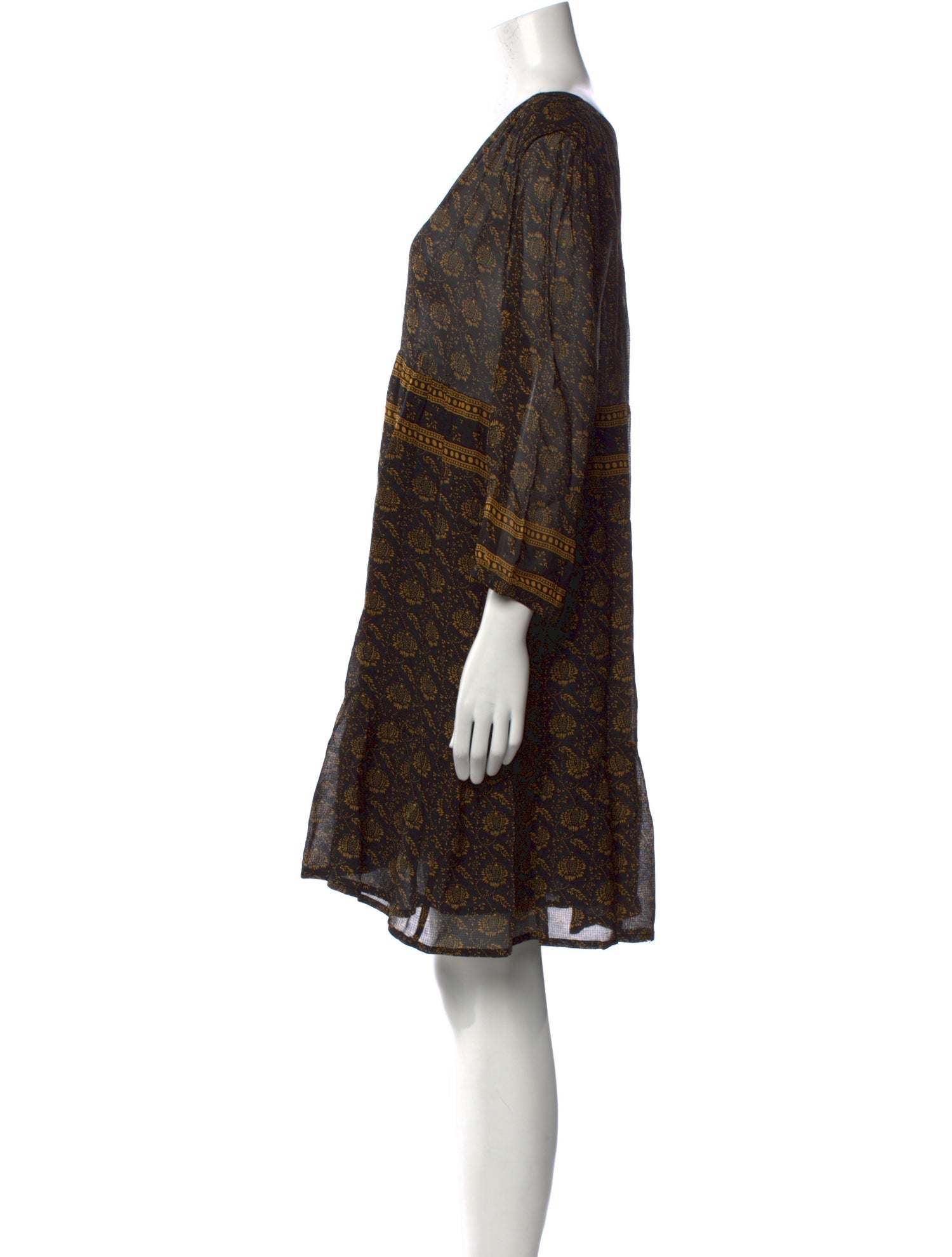 BA&SH Printed Mini Dress