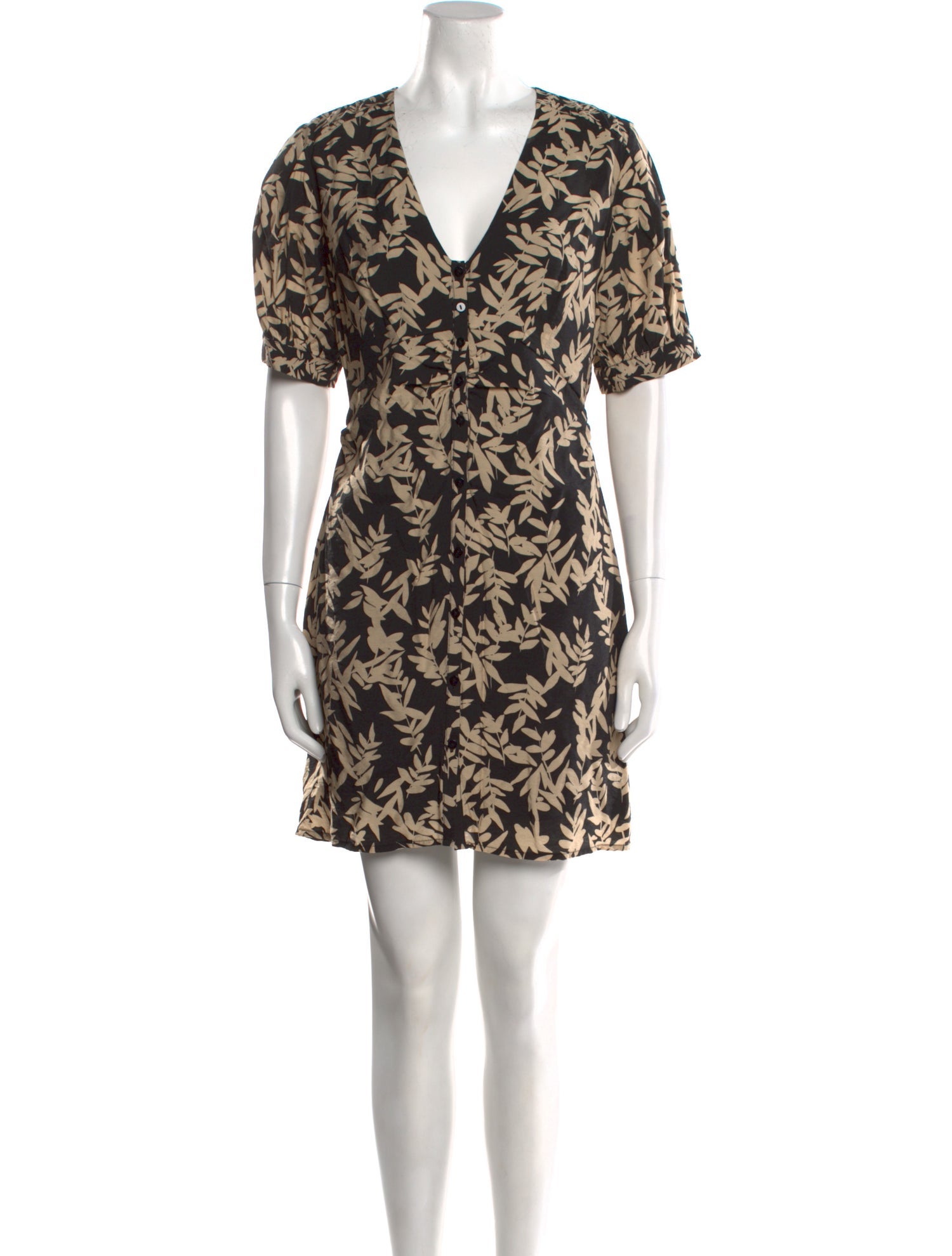 BA&SH Printed Mini Dress