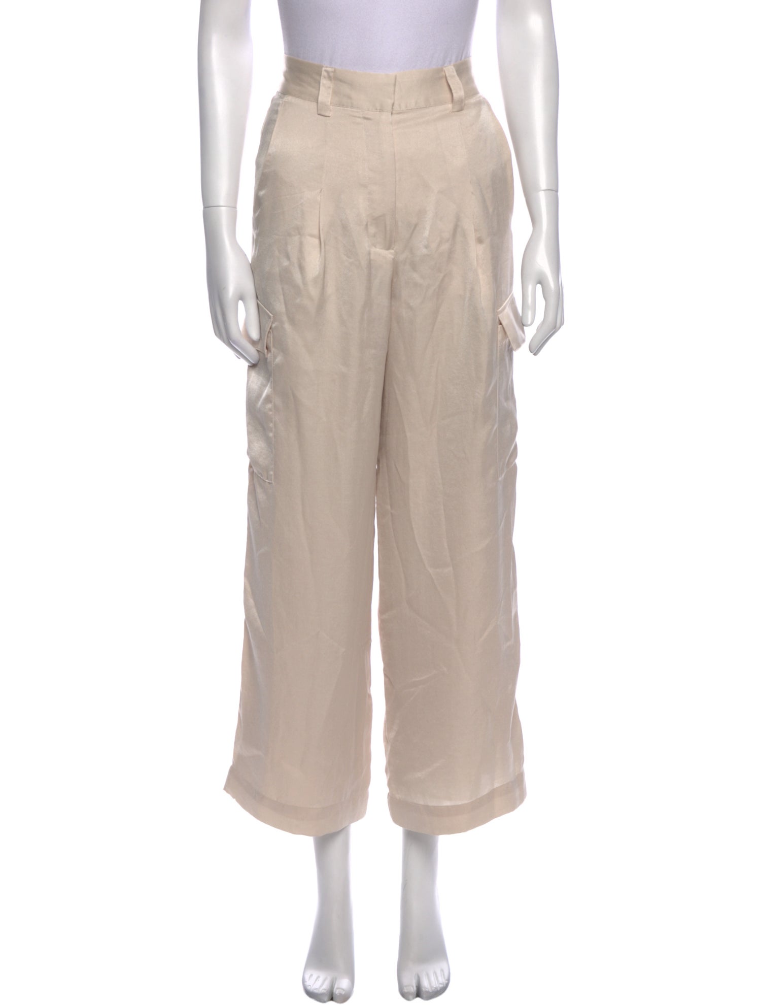 BA&SH Satin Wide Leg Pants w/ Tags