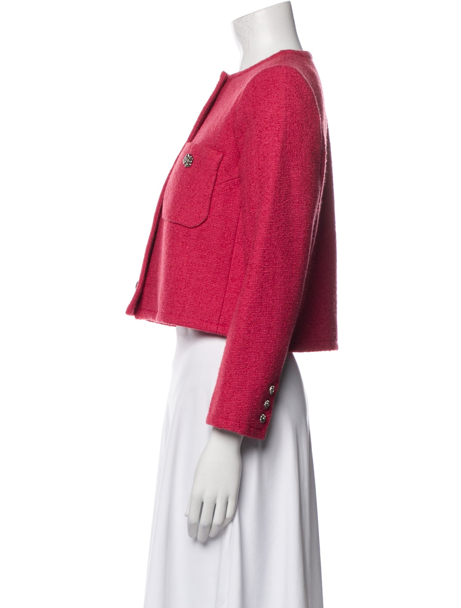 BA&SH Tweed Pattern Jacket