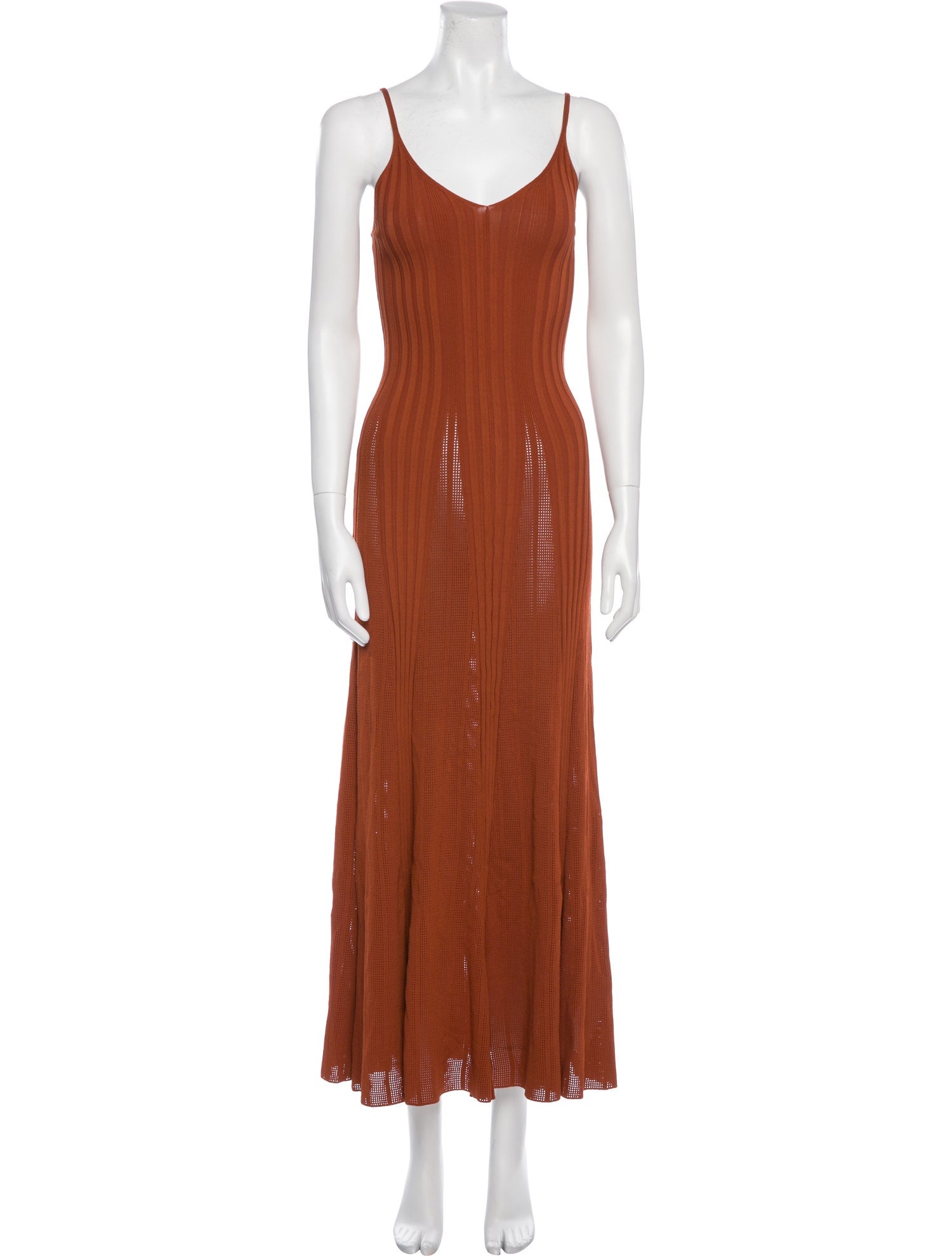 BA&SH V-Neck Long Dress