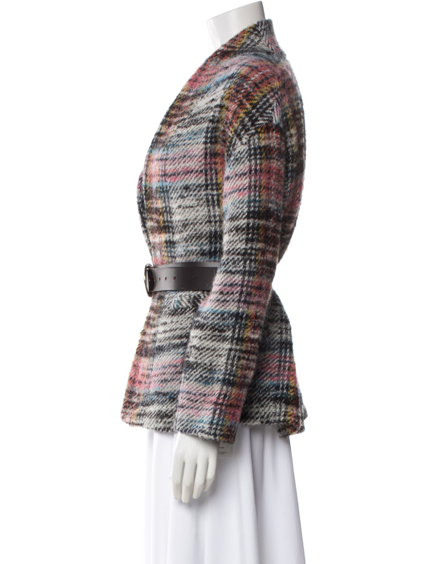 BA&SH Plaid Print Jacket w/ Tags