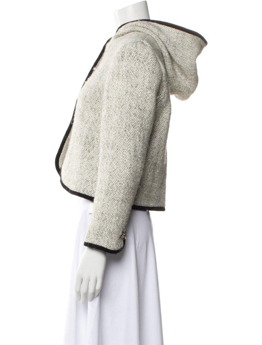 BA&SH Wool Colorblock Pattern Jacket - image 2