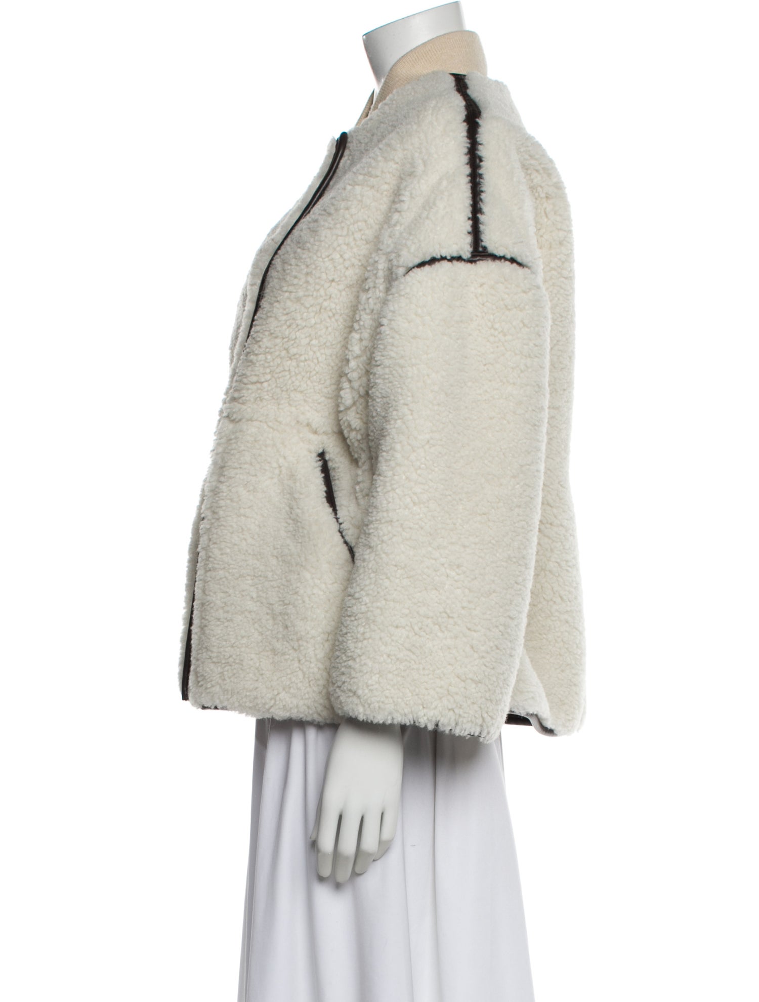 BA&SH Faux Fur Jacket