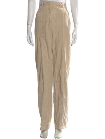 Pre-owned Ba&sh Wide Leg Pants In Neutral