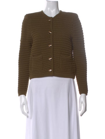Pre-owned Ba&sh Crew Neck Sweater In Green