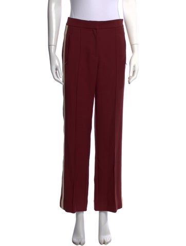 Pre-owned Ba&sh Straight Leg Pants In Red