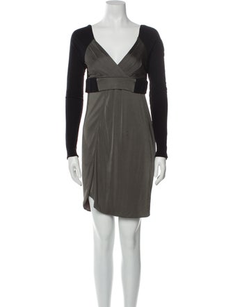 Iodice V-Neck Mini Dress