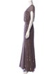 Jenny Packham Silk Long Dress