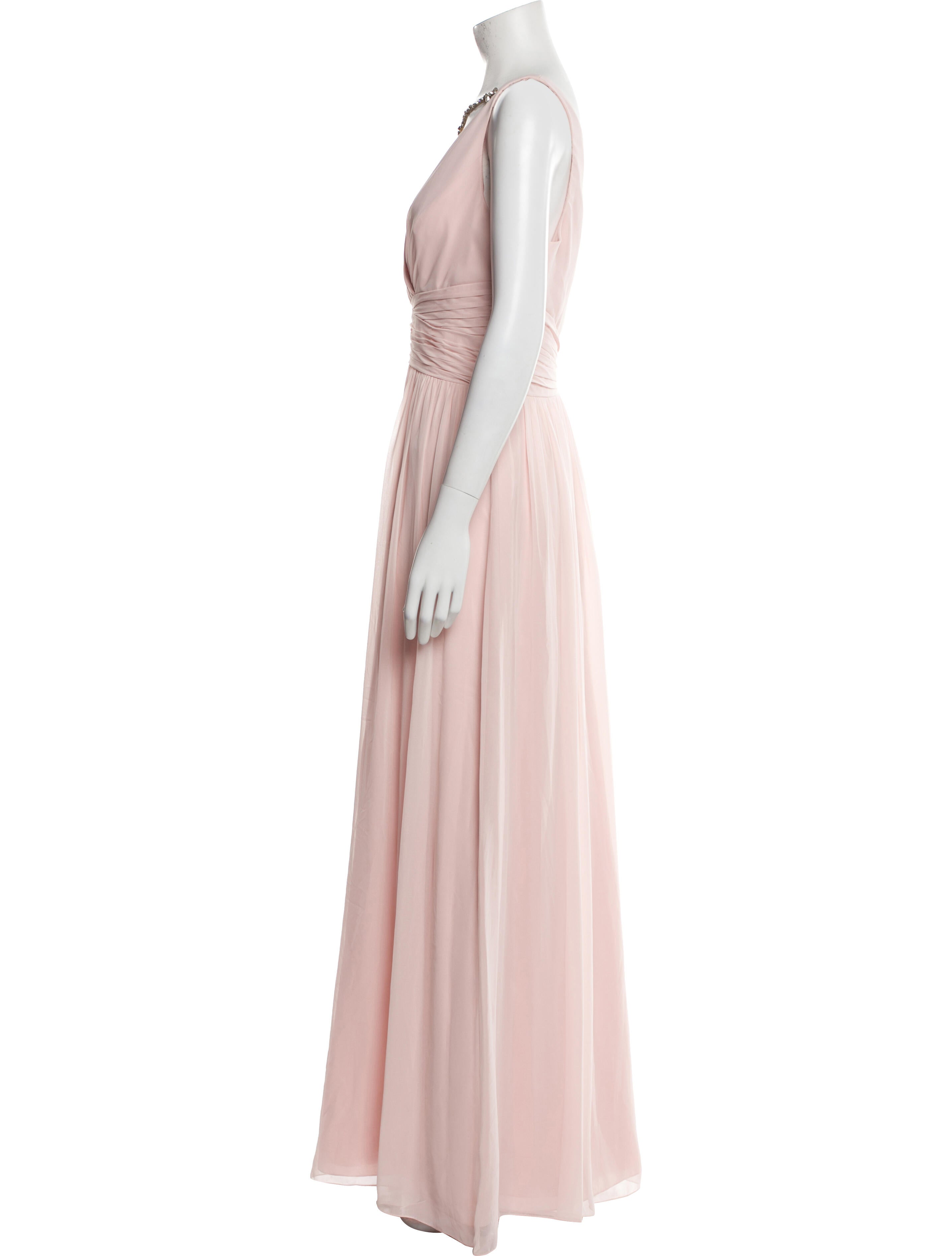 Jenny Packham V-Neck Long Dress w/ Tags