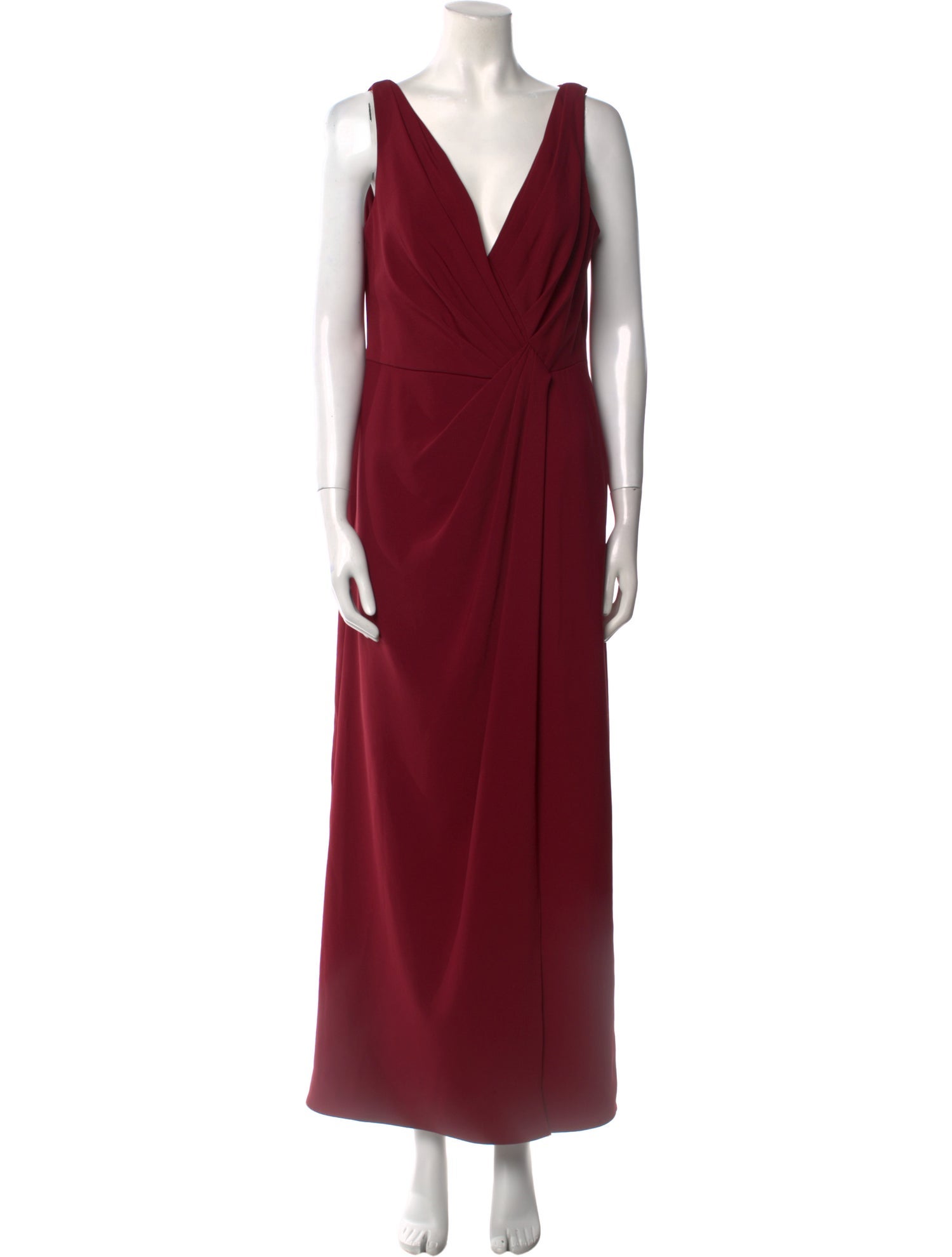 Jenny Packham V-Neck Long Dress