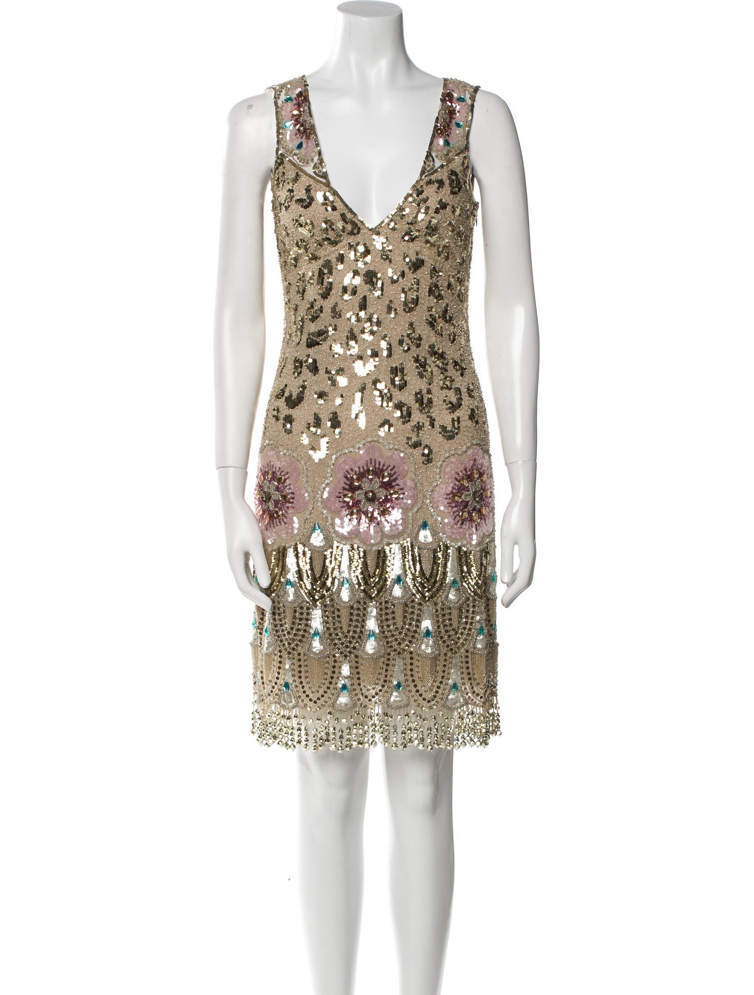 Jenny Packham Silk Mini Dress w/ Tags