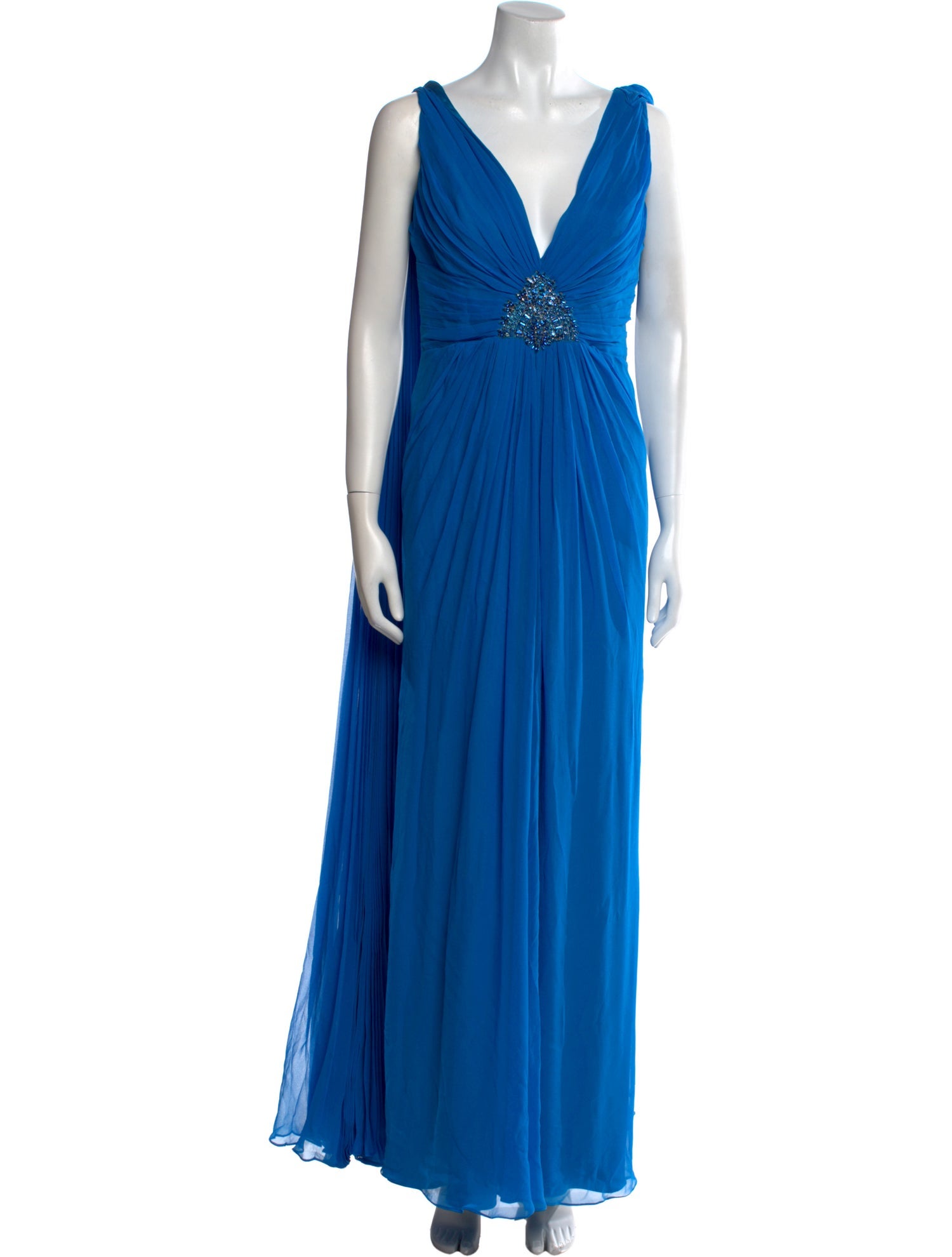 Jenny Packham Silk Long Dress