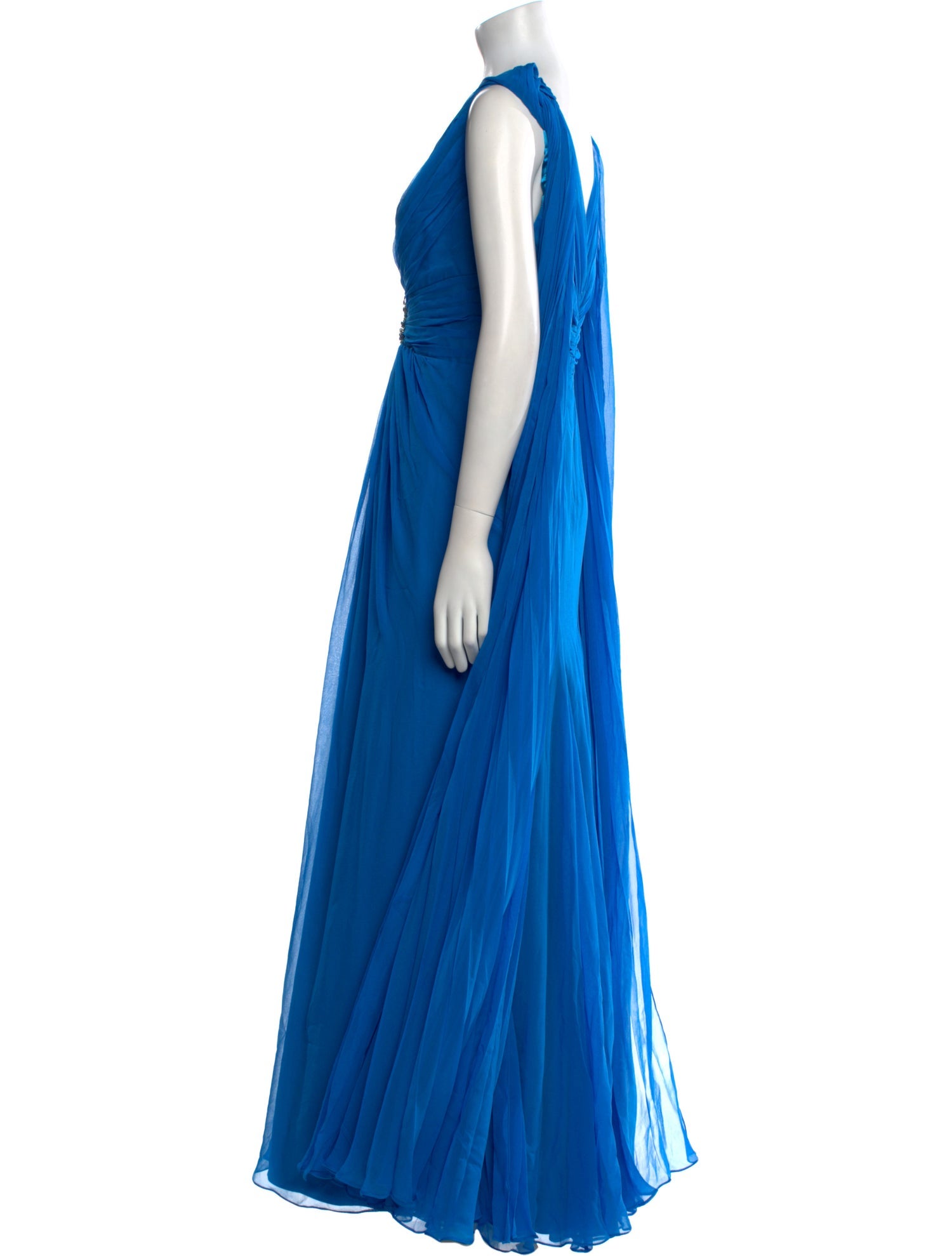 Jenny Packham Silk Long Dress