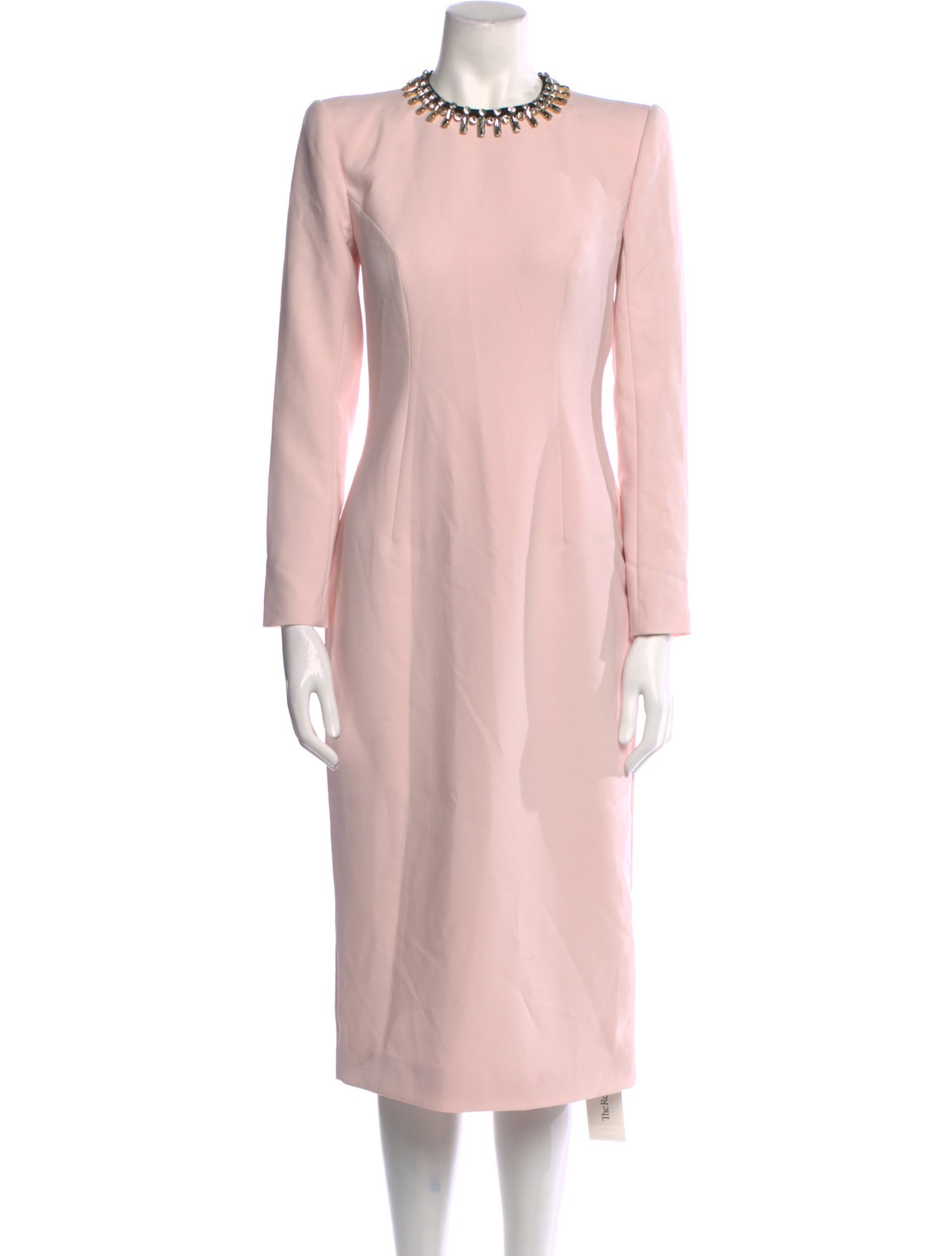 Jenny Packham Crew Neck Midi Length Dress w/ Tags