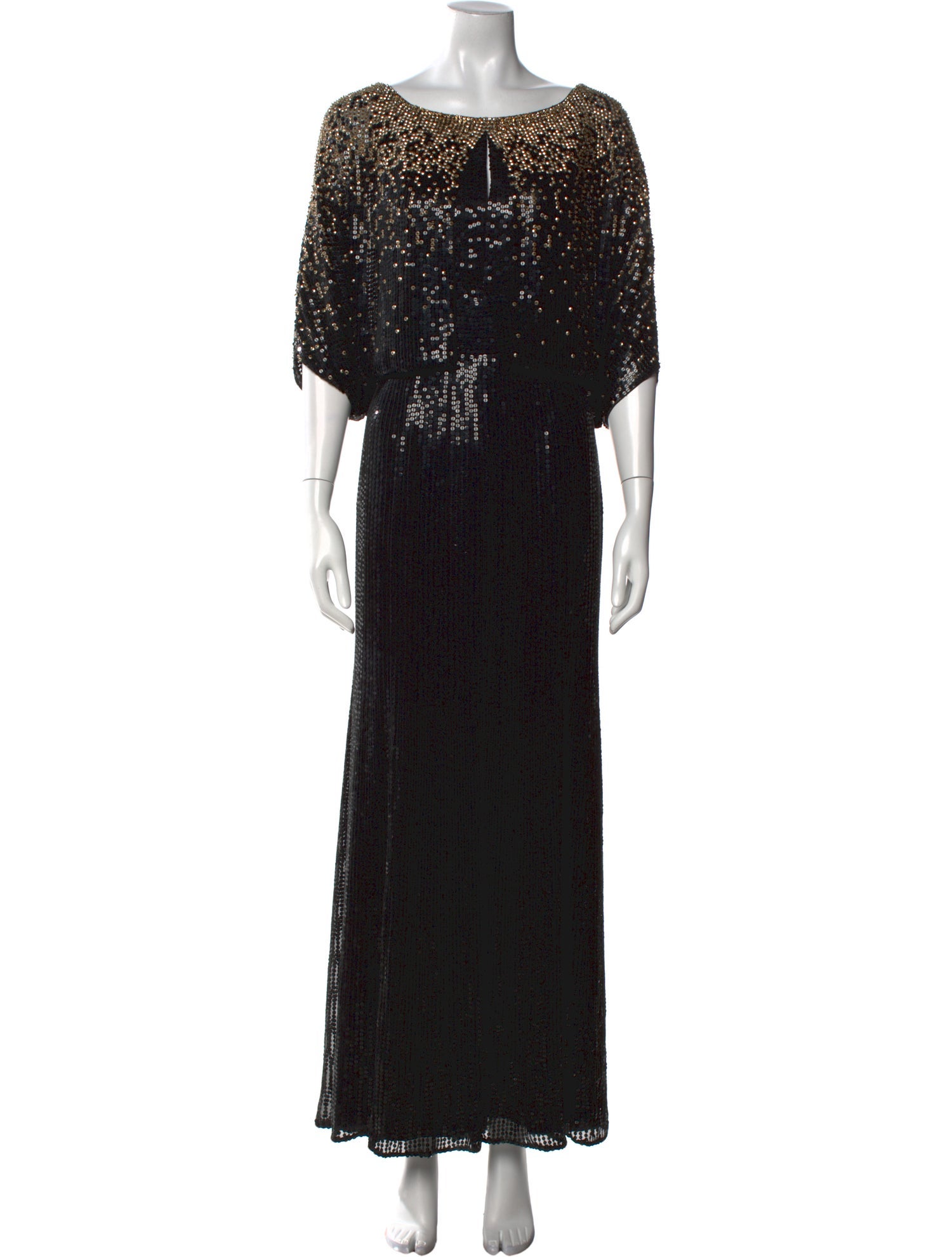 Jenny Packham Silk Long Dress