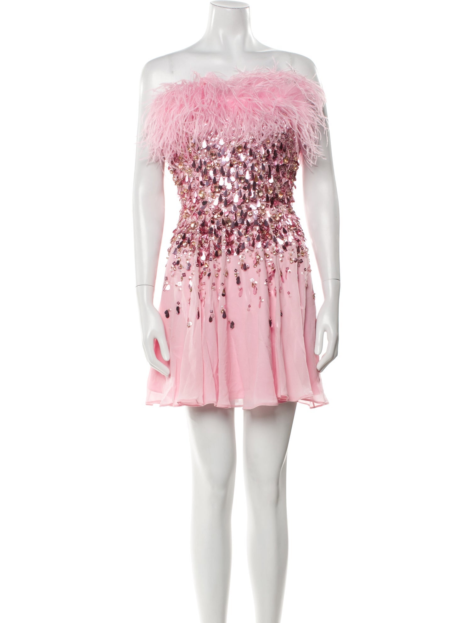 Jenny Packham Silk Mini Dress