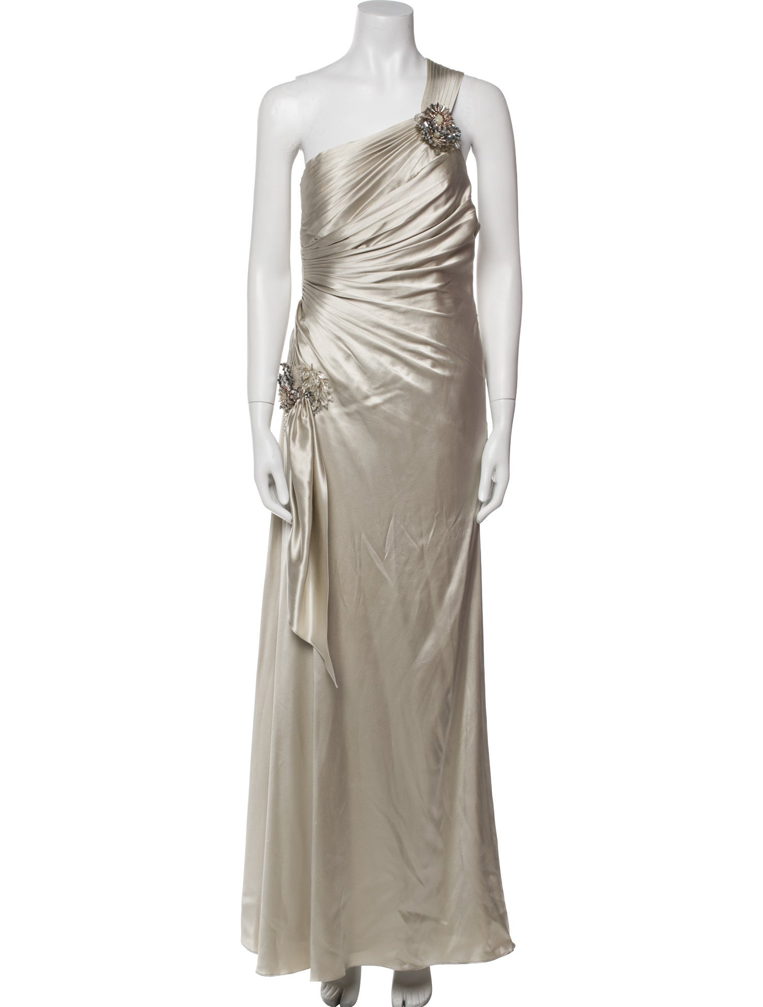 Jenny Packham Silk Long Dress