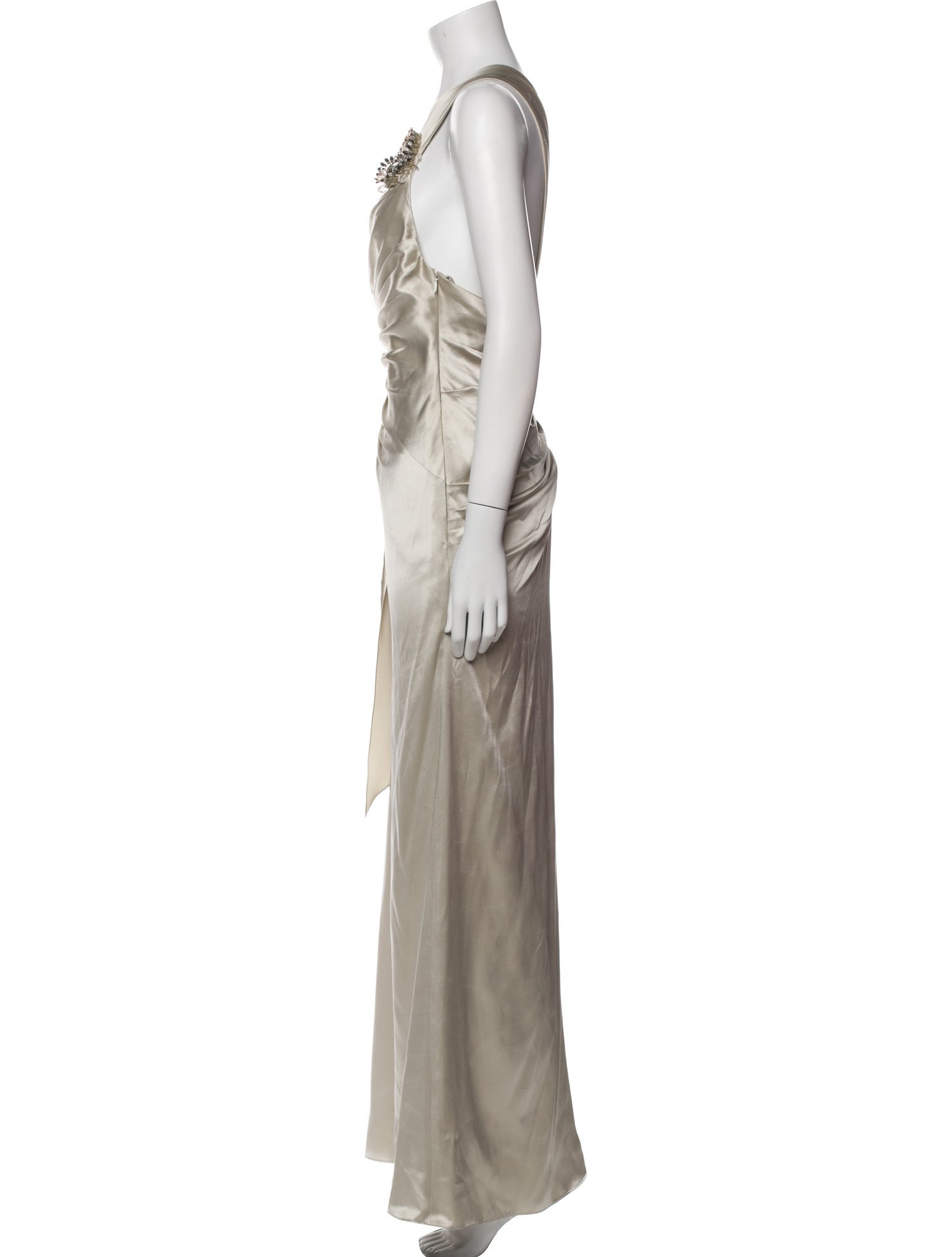 Jenny Packham Silk Long Dress