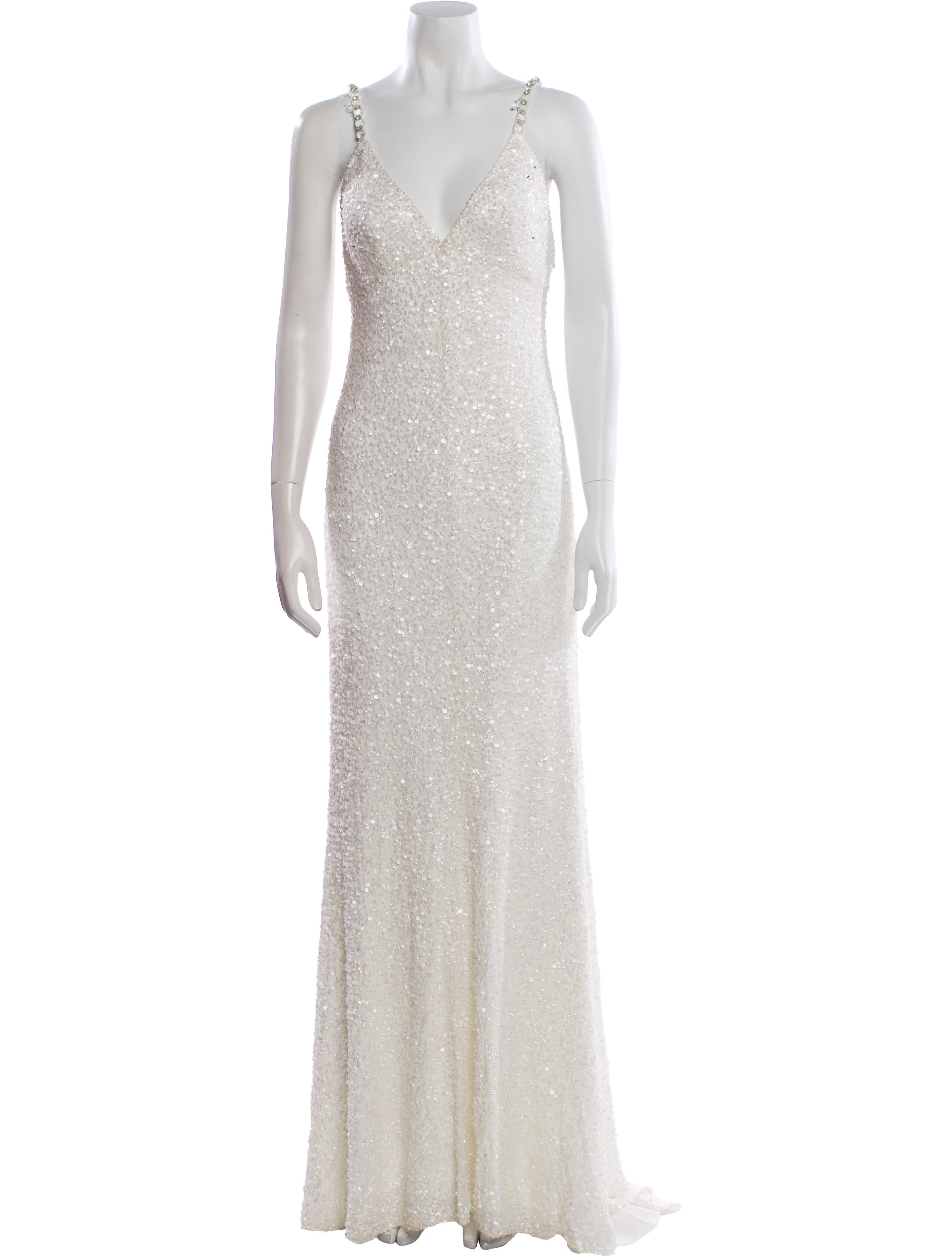 Jenny Packham Silk Long Dress