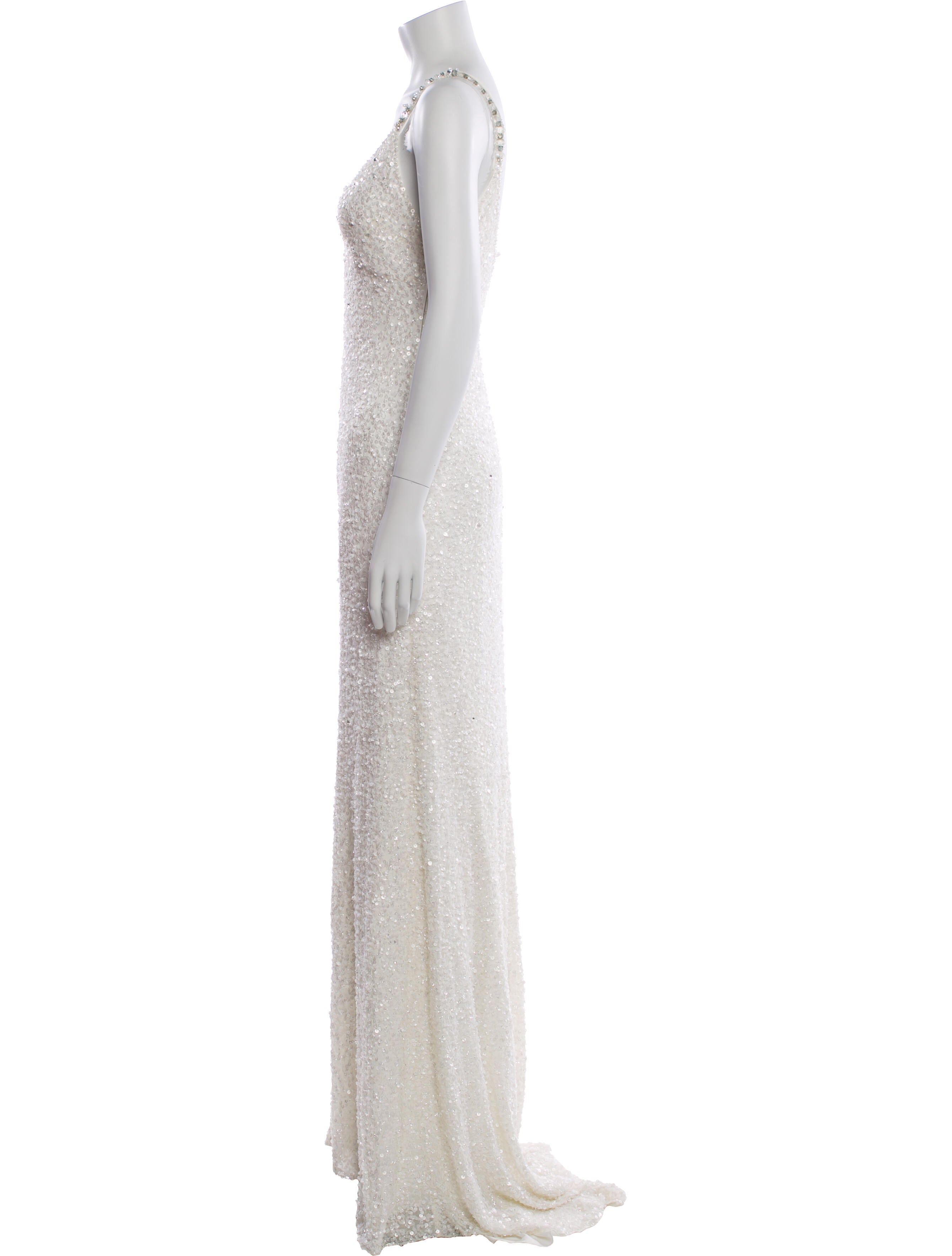 Jenny Packham Silk Long Dress