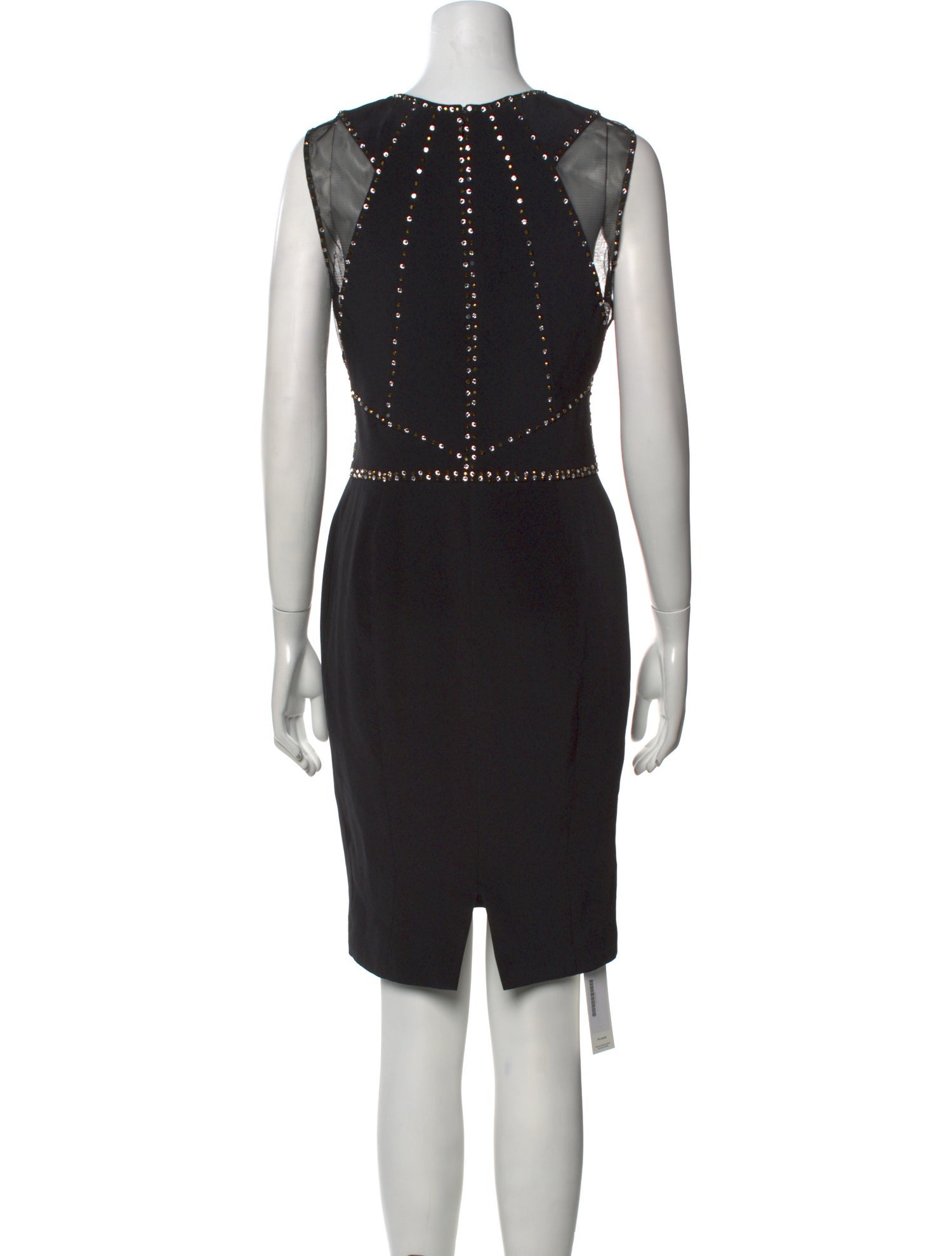 Jenny Packham Crew Neck Knee-Length Dress