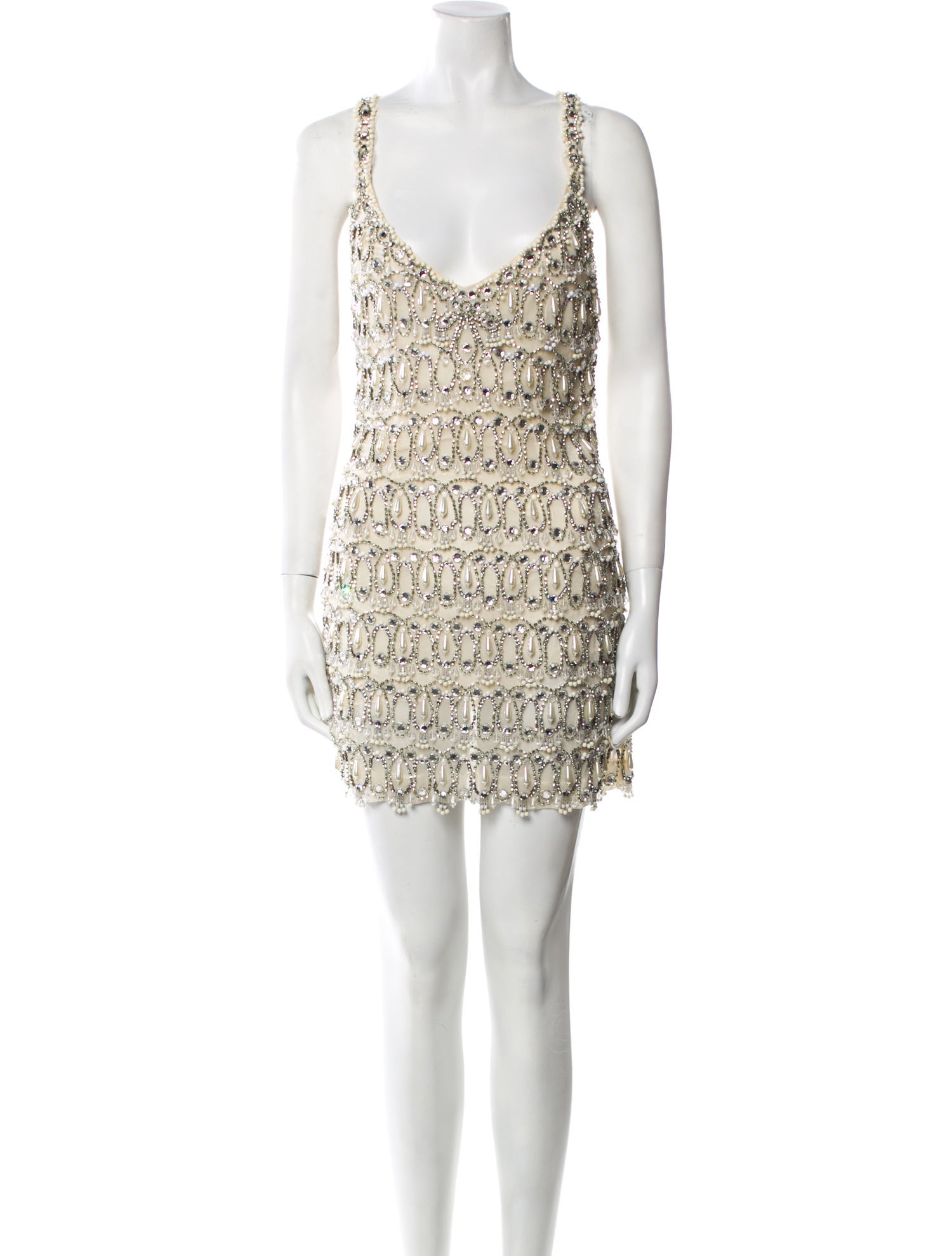 Jenny Packham Silk Mini Dress