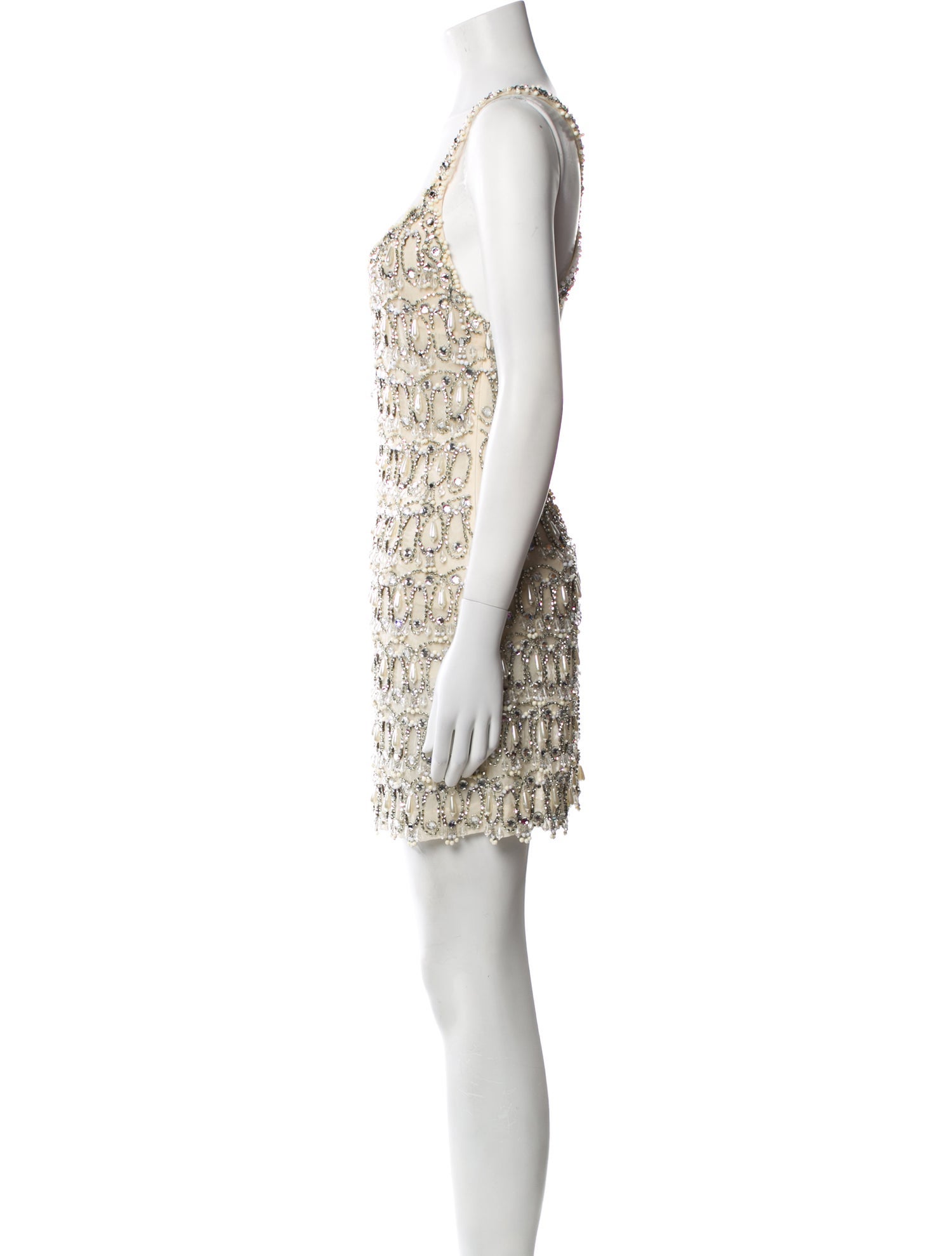 Jenny Packham Silk Mini Dress