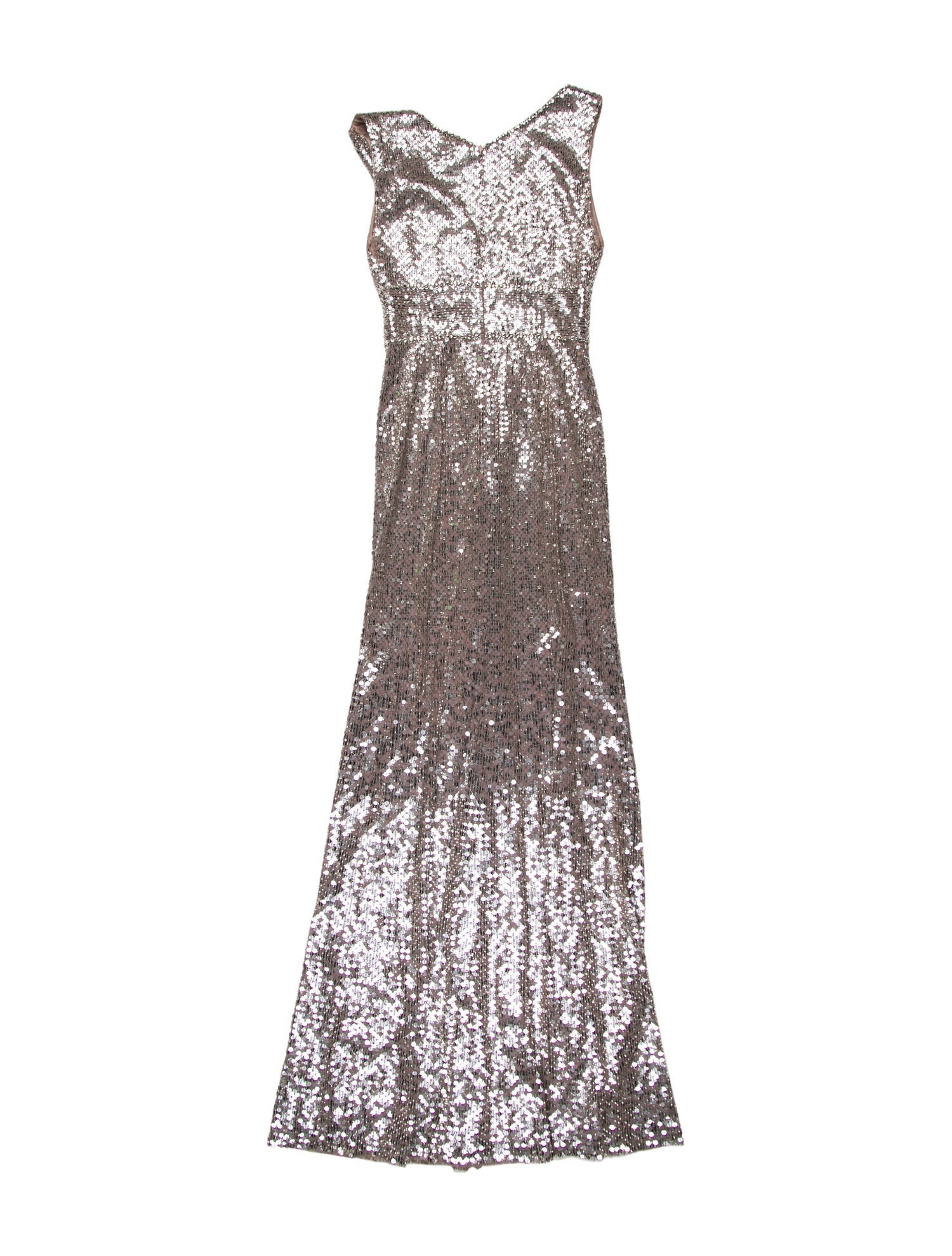 Jenny Packham V-Neck Long Dress w/ Tags