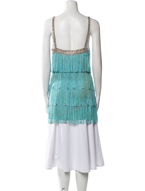 Jenny Packham Printed V-Neck Tunic