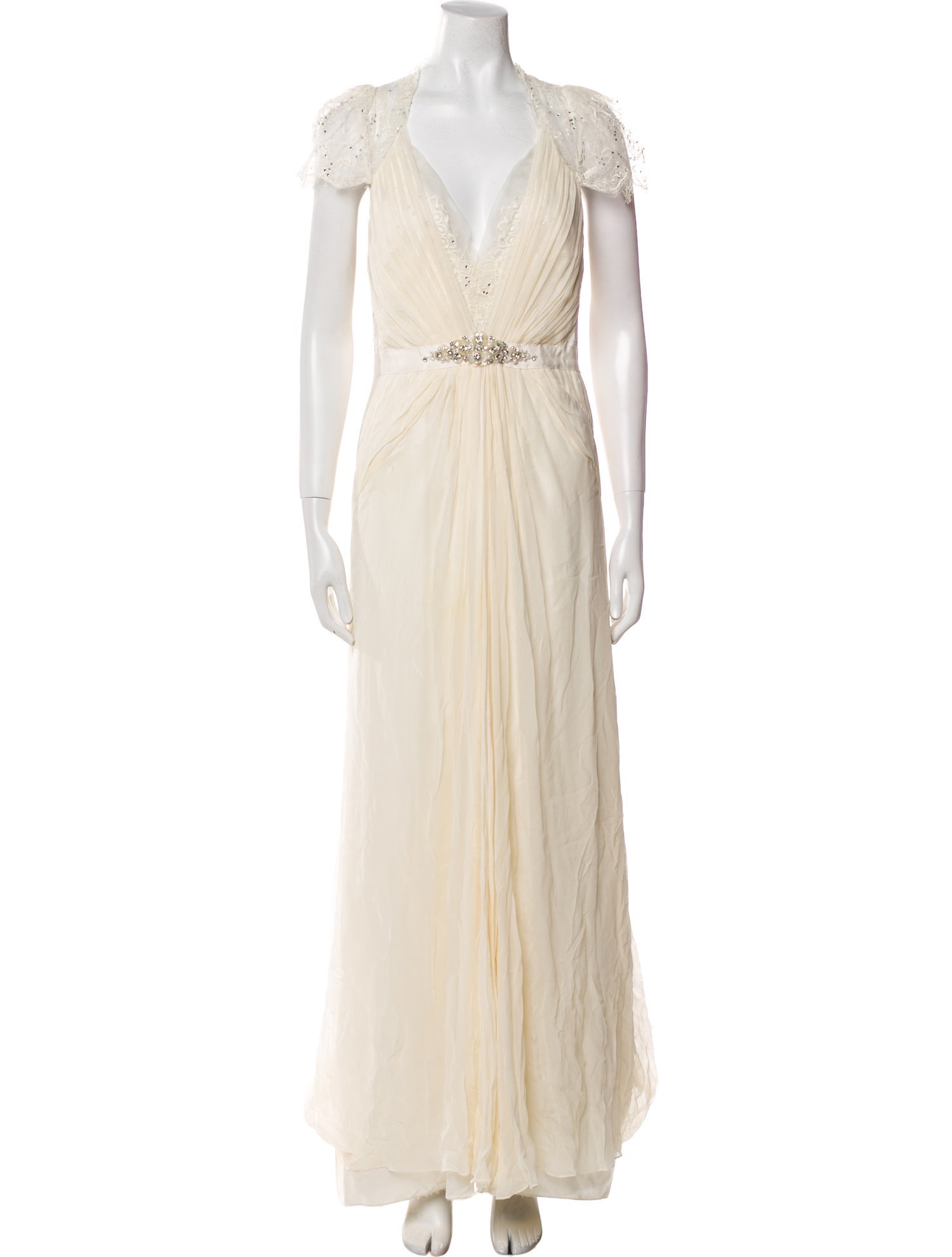 Jenny Packham Silk Long Dress