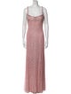 Jenny Packham Printed Long Dress