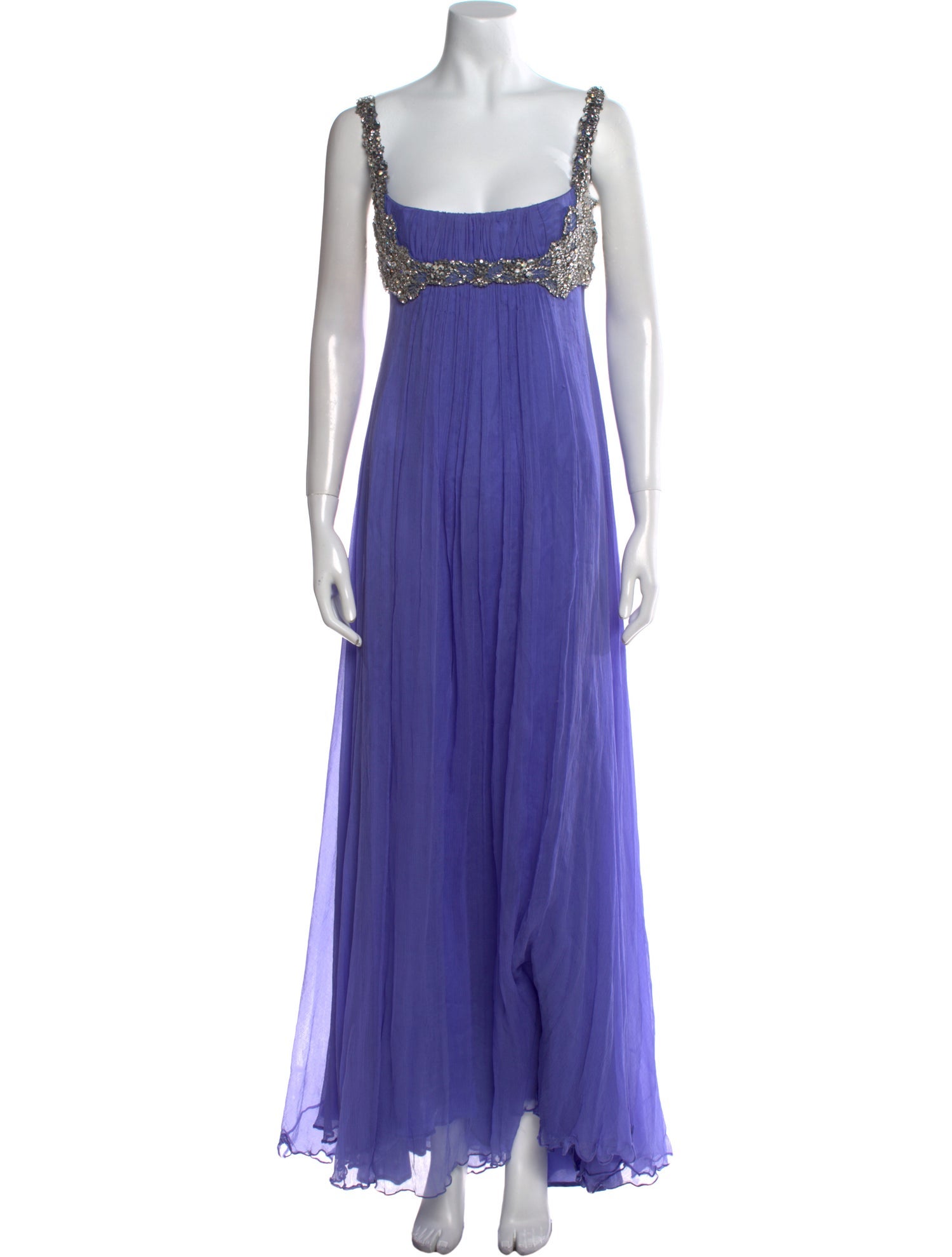 Jenny Packham Silk Long Dress