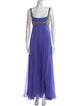 Jenny Packham Silk Long Dress