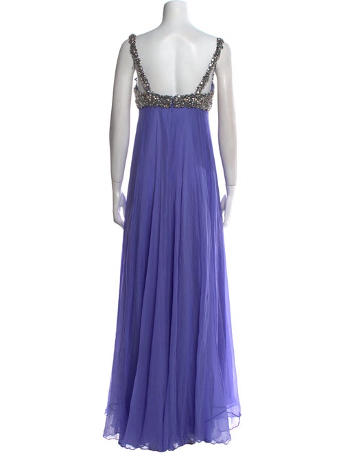 Jenny Packham Silk Long Dress